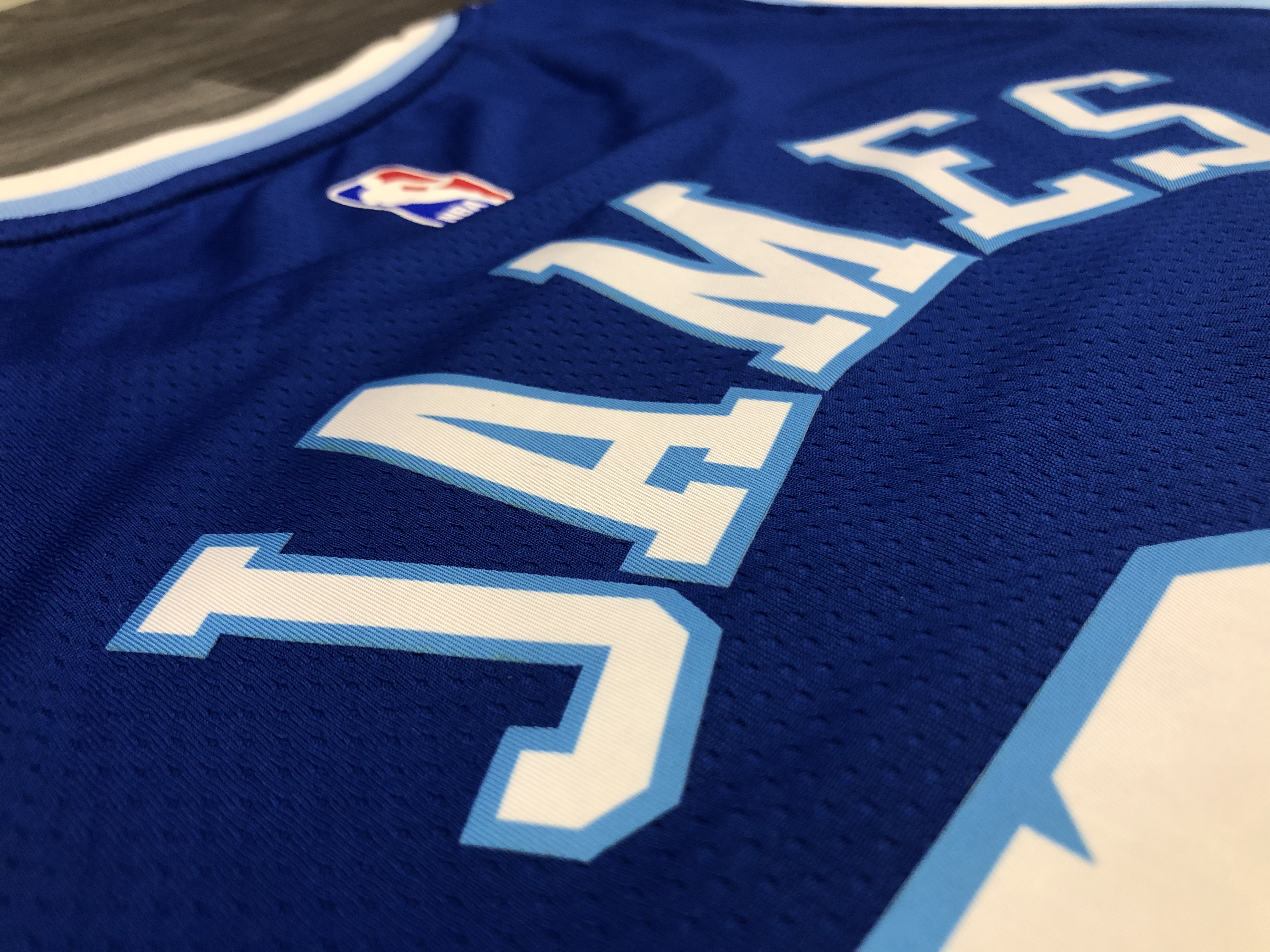 NBA Men Los Angeles Lakers Retro in Latin with Crenshaw #23 JAMES Blue Round Neck Jersey High Quality Name and Number Print - leoleo123123