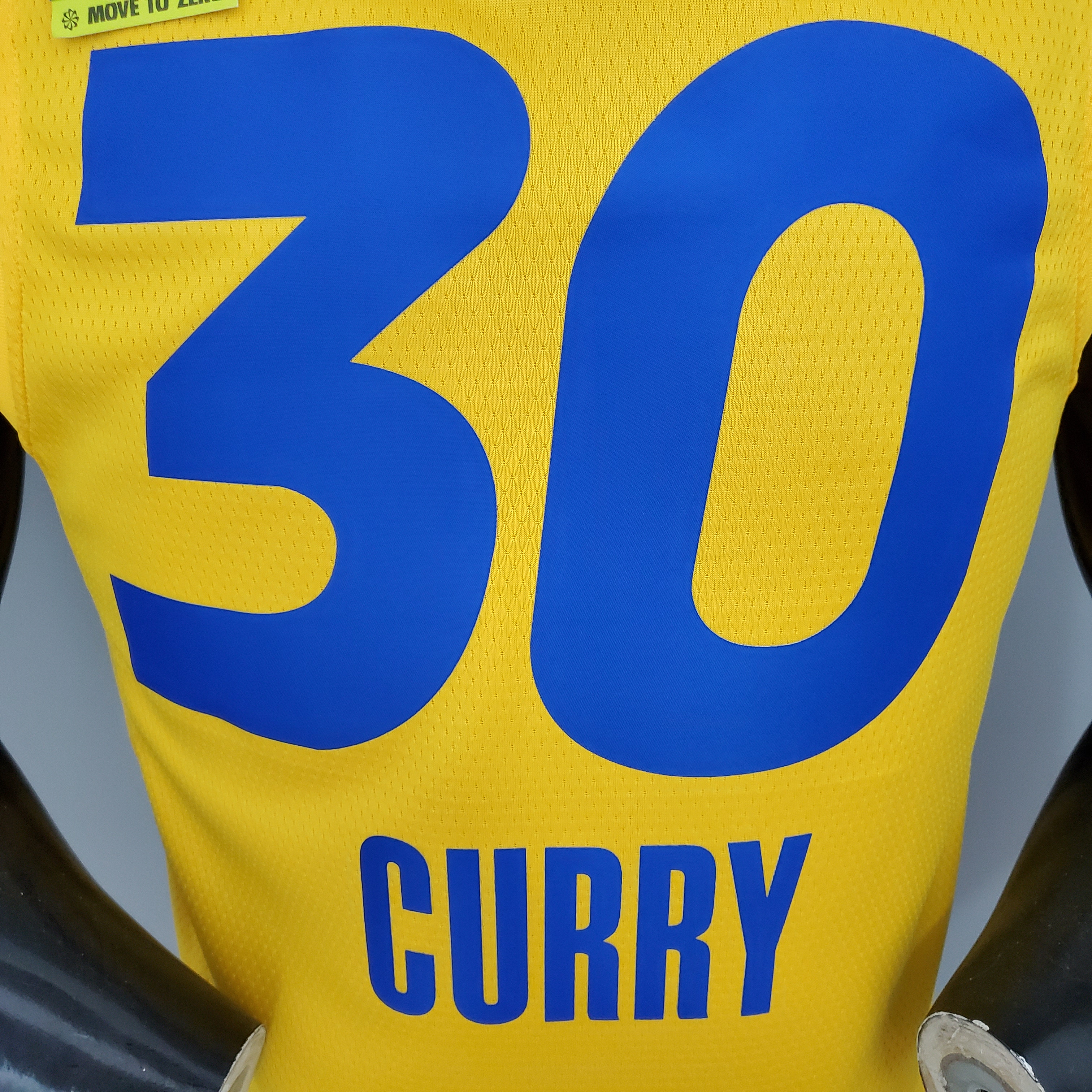 NBA Men 2021 All Star Jerseys Yellow #30 CURRY Jersey High Quality Name and Number Print - leoleo123123