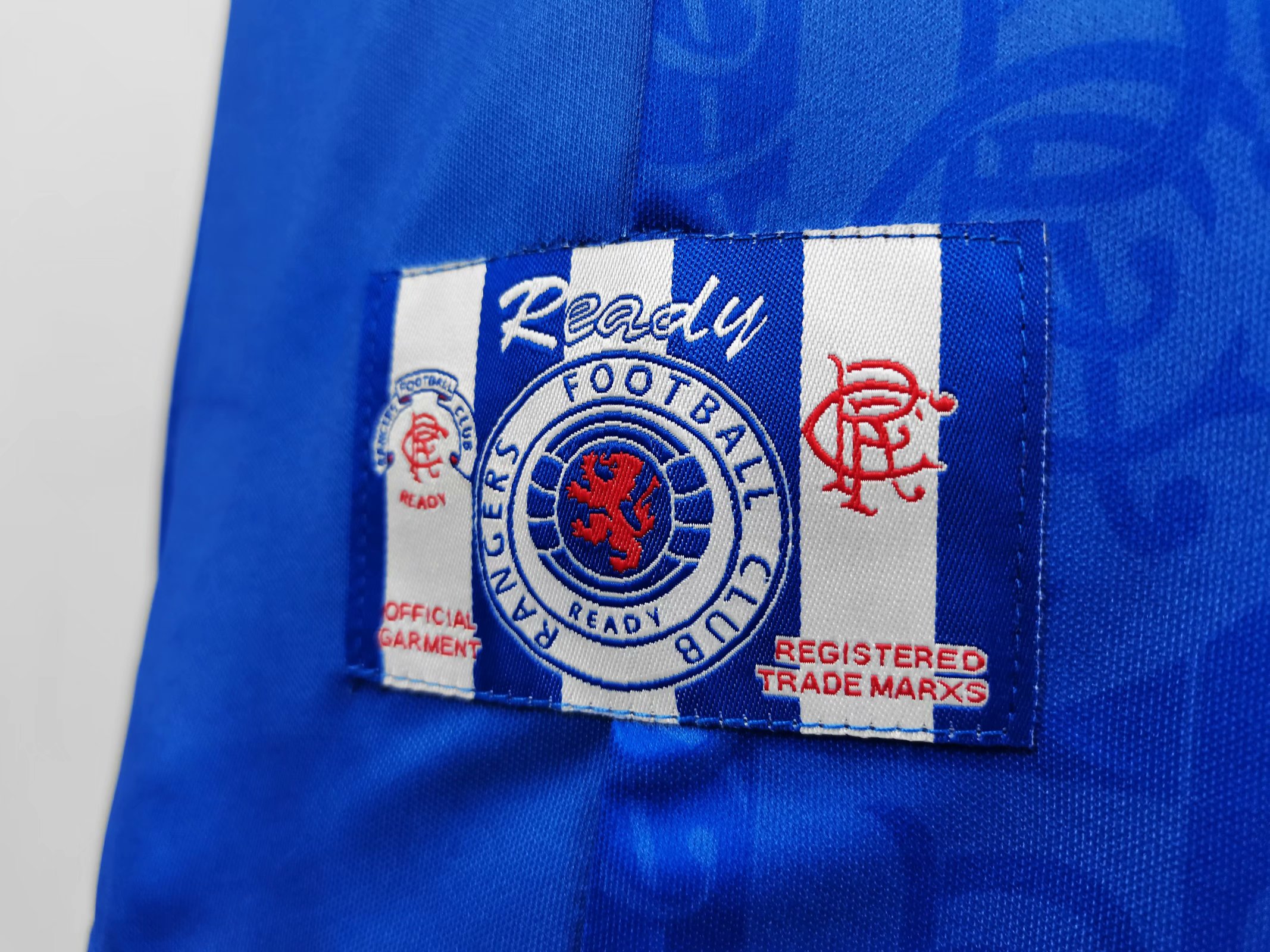 96-97 Rangers Retro Jersey Thai Quality - leoleo123123