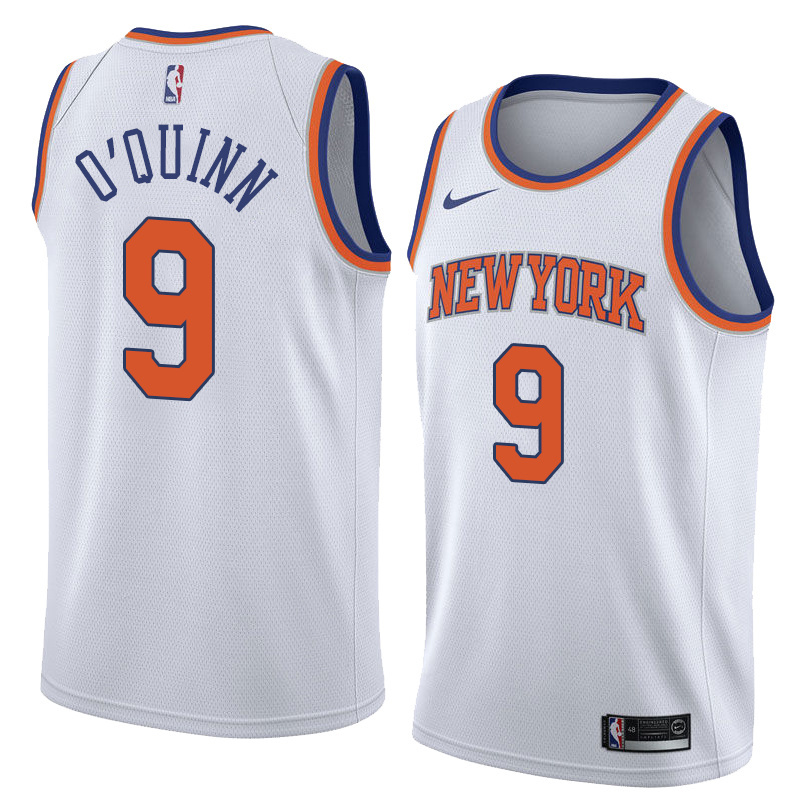 NBA Men New York Knicks White #9 O'QUINN Jersey High Quality Name and Number Print - leoleo123123