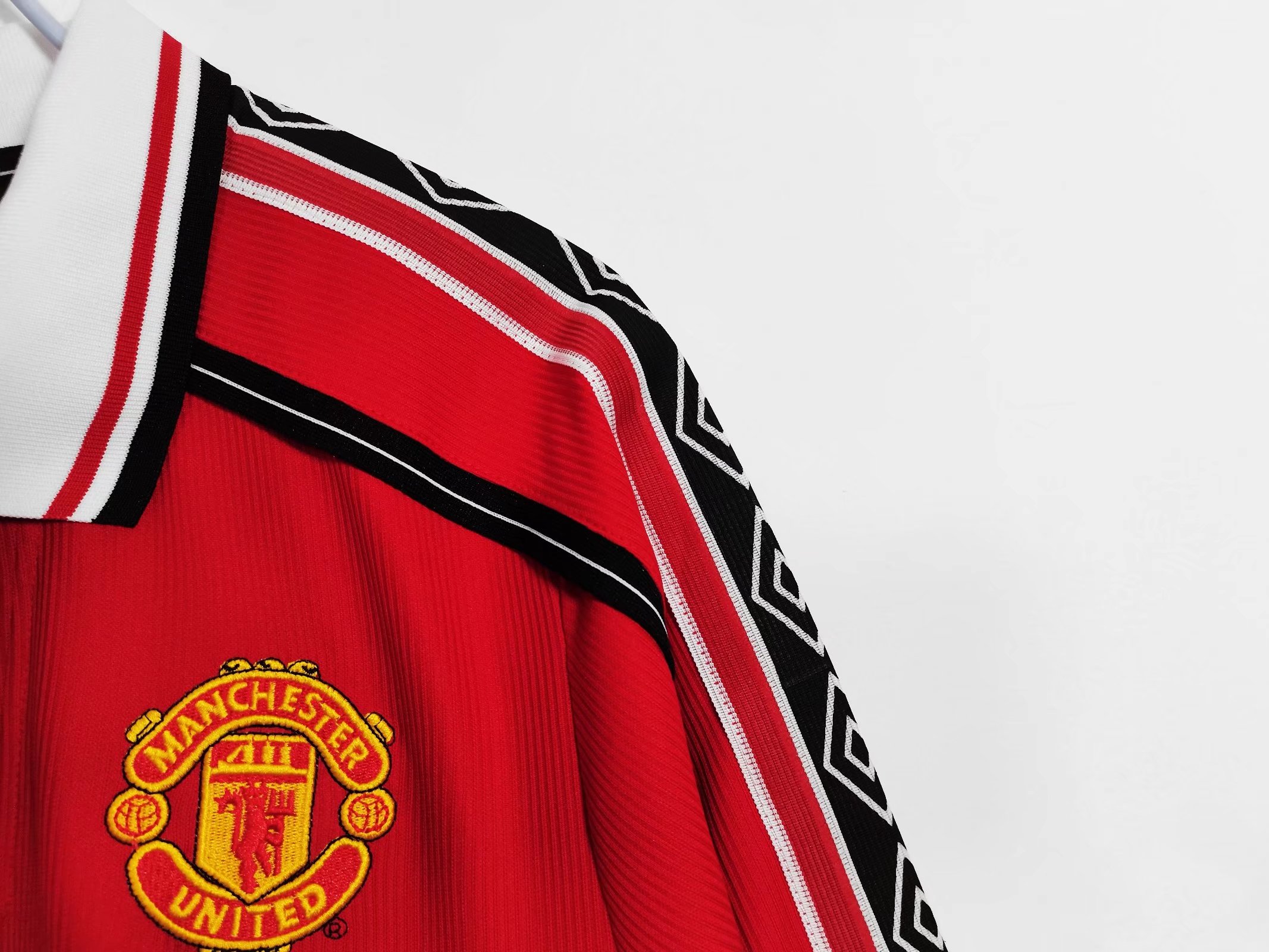 1998 Man United Home Long Sleeve Retro Jersey - leoleo123123