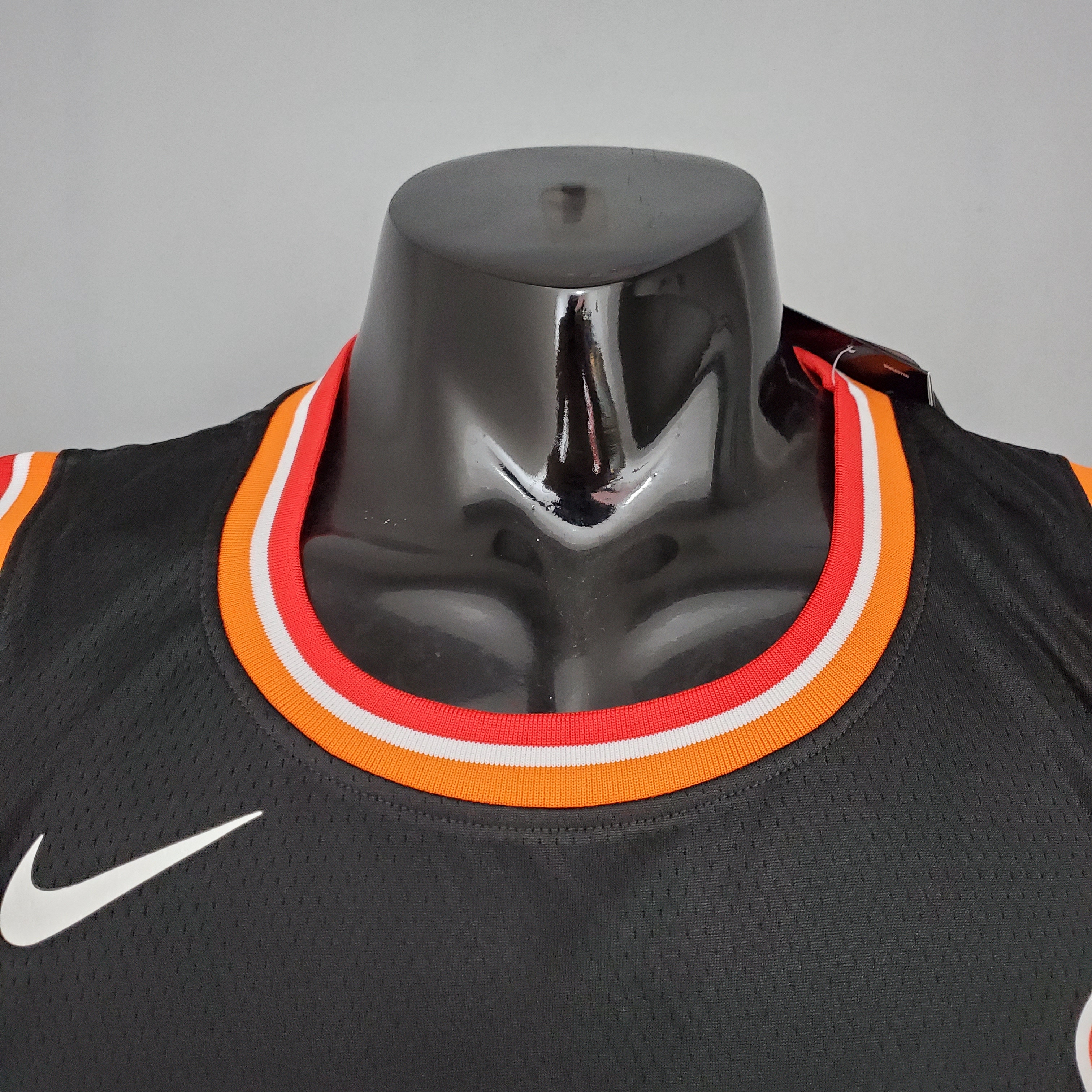 NBA Men Season 2018 Miami Heat Black #1 BOSH Jersey High Quality Name and Number Print - leoleo123123