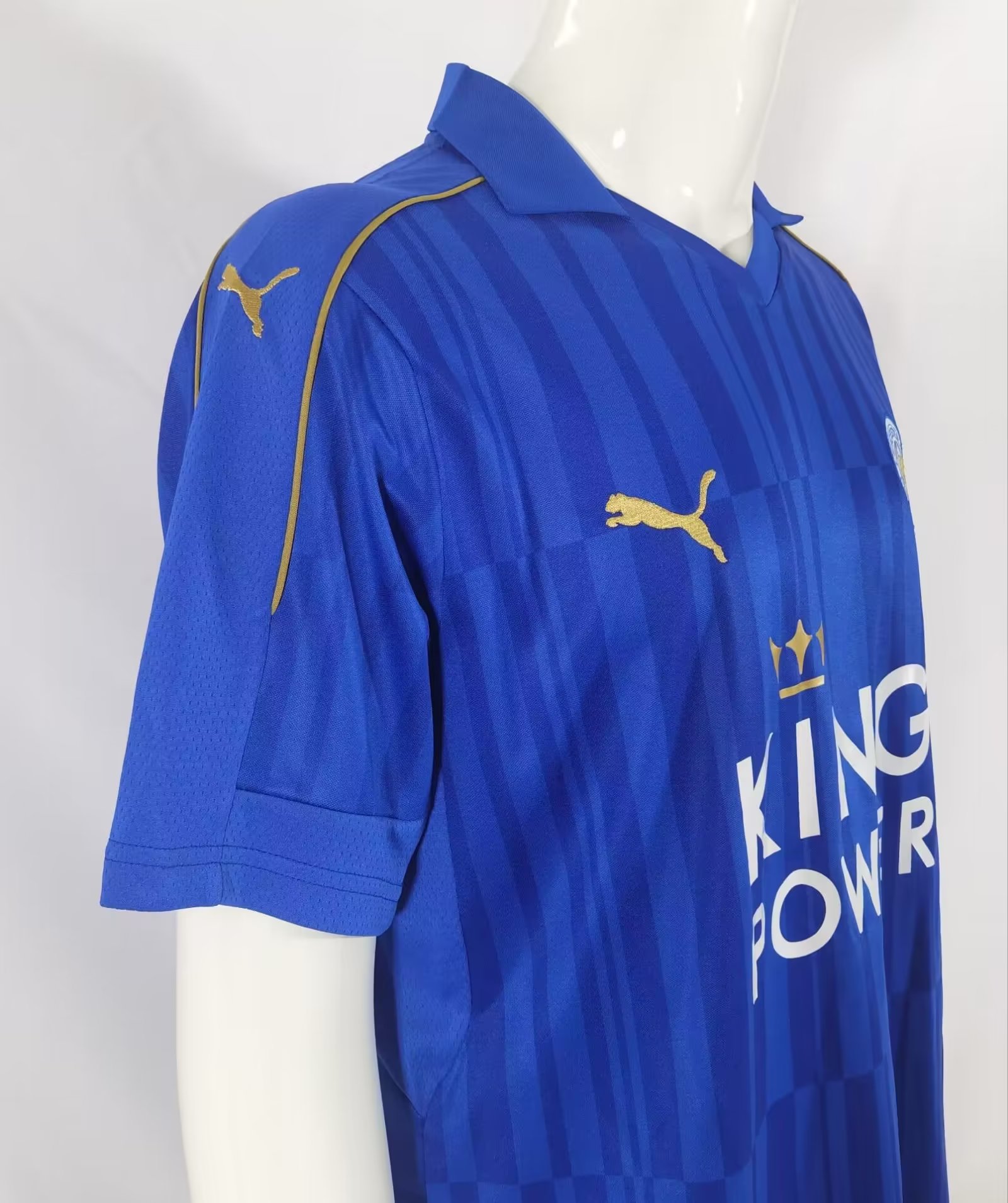 16/17 Leicester Home Retro Jersey Fans Version - leoleo123123