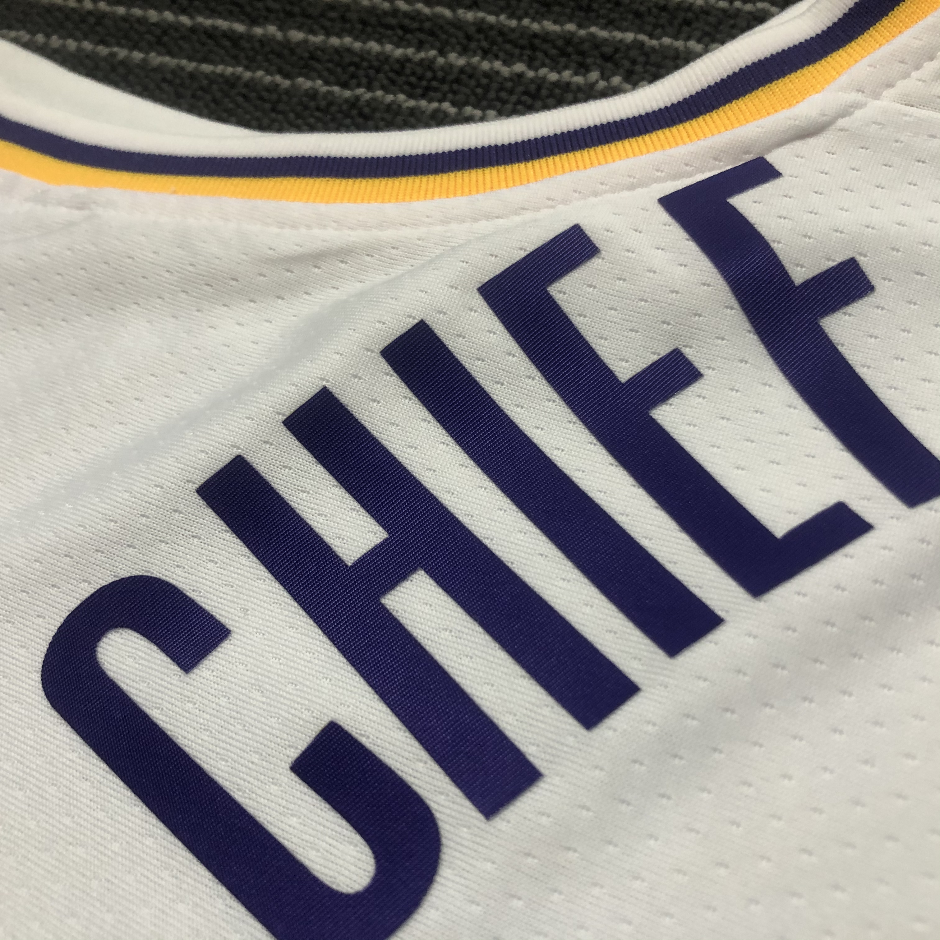 NBA 75th Anniversary X-BOX Los Angeles Lakers White Round Neck #117 Jersey High Quality Name and Number Print - leoleo123123
