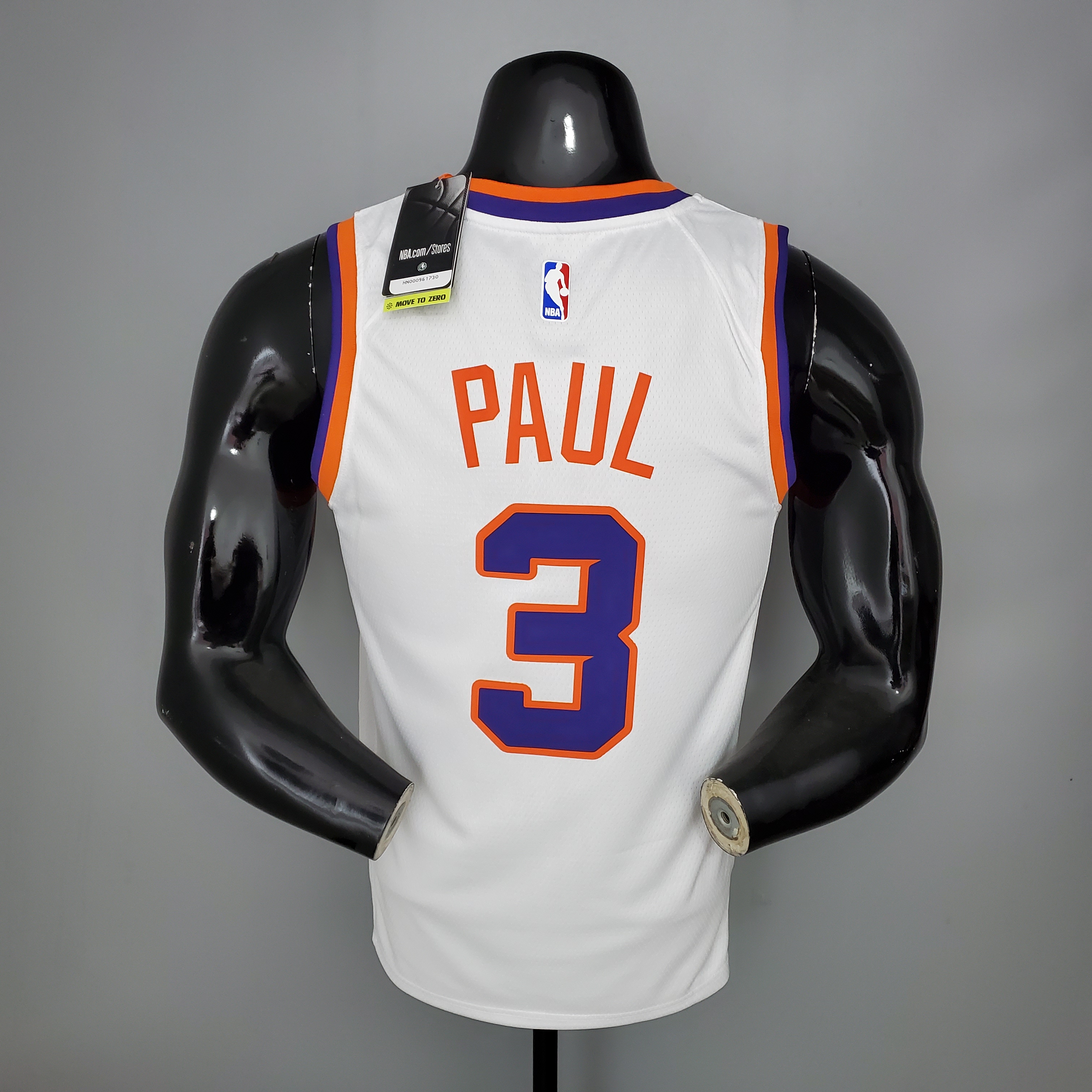 NBA Men Phoenix Suns White #3 PAUL Jersey High Quality Name and Number Print - leoleo123123