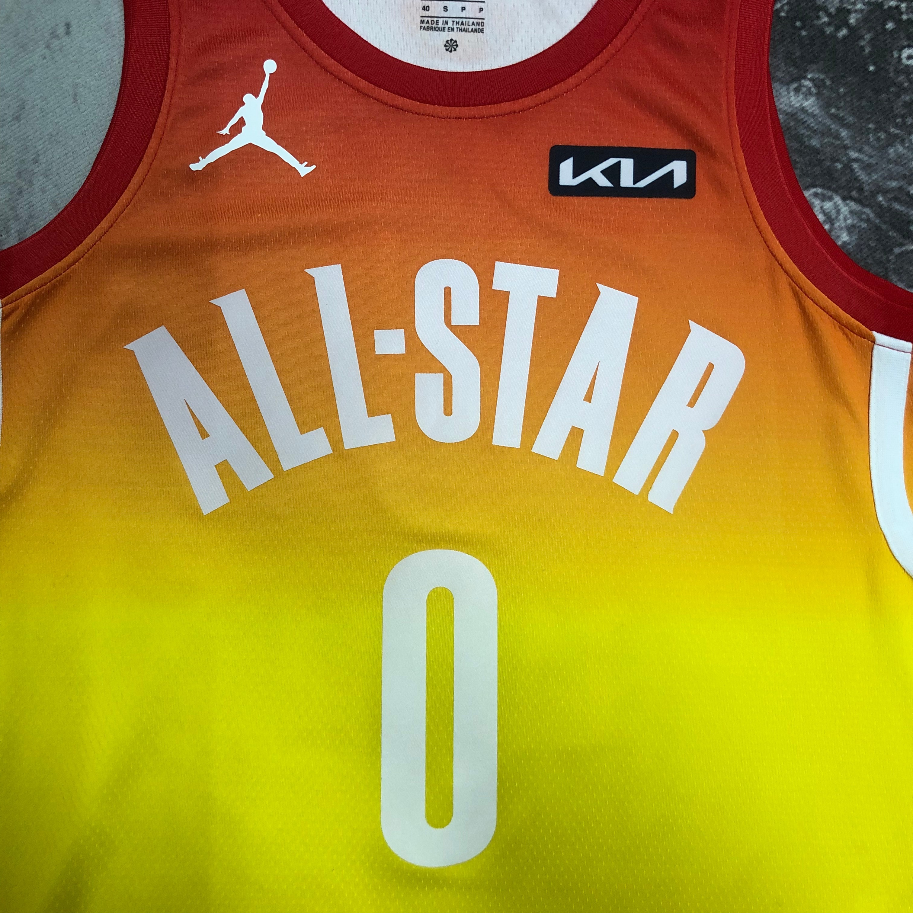 NBA Men Season 2023 Boston Celtics All Star Yellow #0 TATUM Jersey High Quality Name and Number Print - leoleo123123