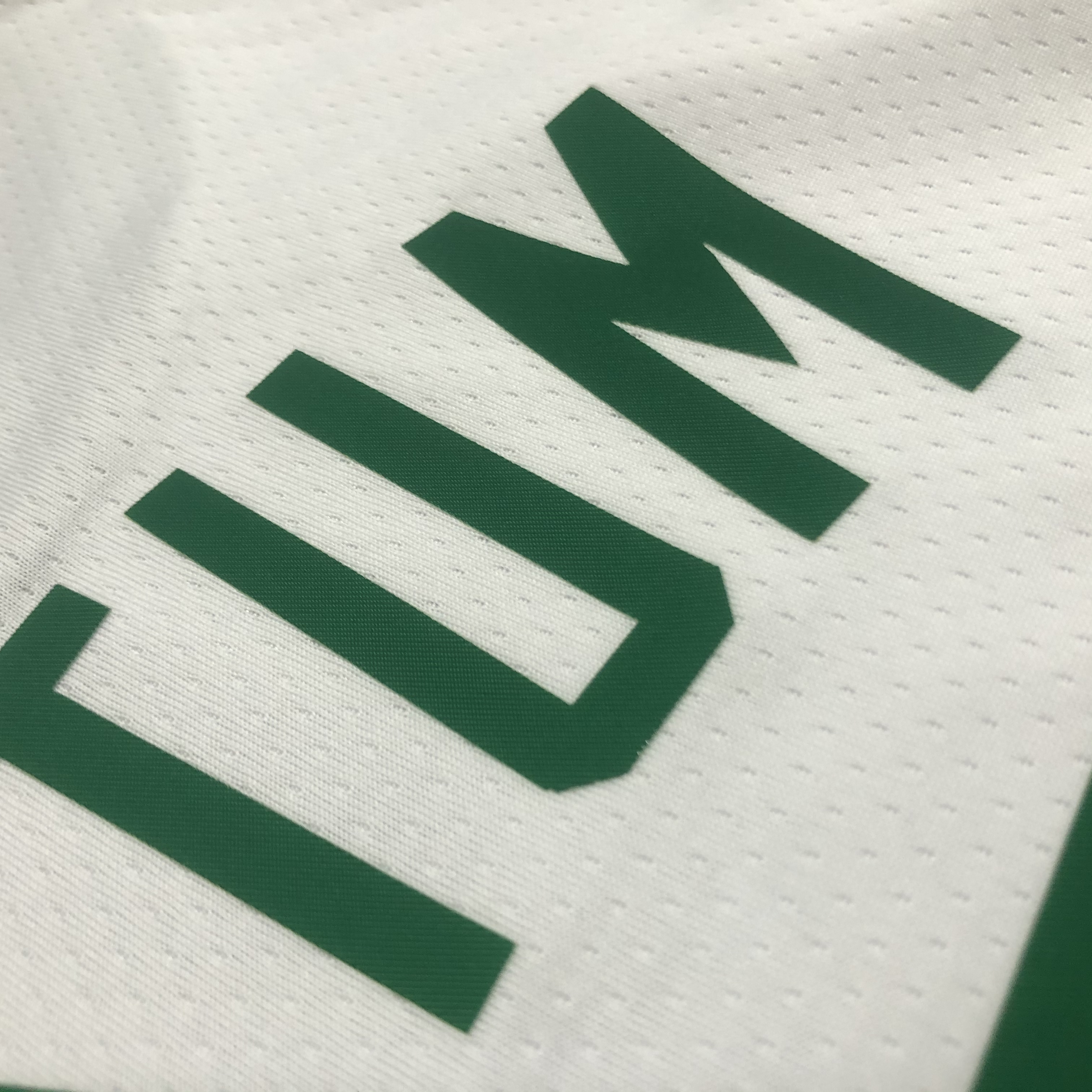 NBA 75th Anniversary Boston Celtics Retro White #0 TATUM Jersey High Quality Name and Number Print - leoleo123123