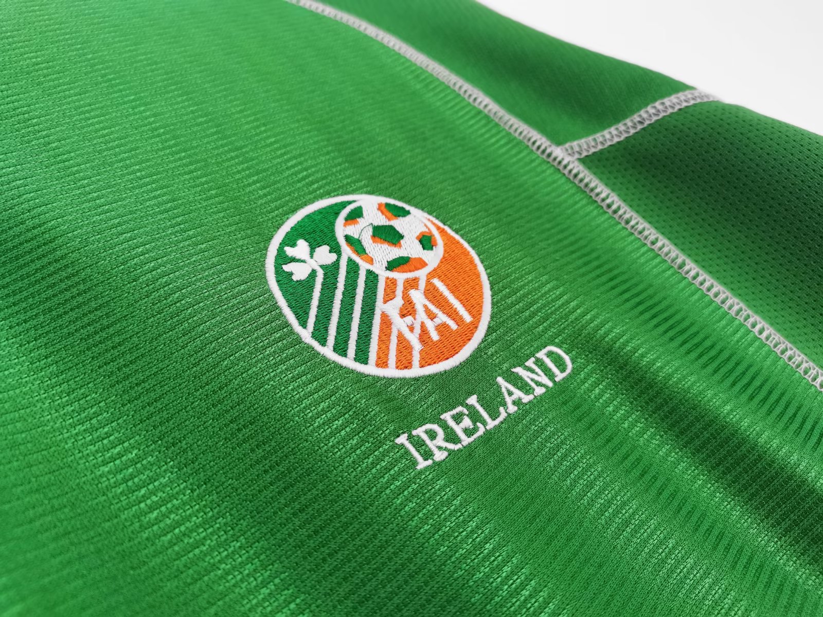 2002 Ireland Home Retro Jersey - leoleo123123