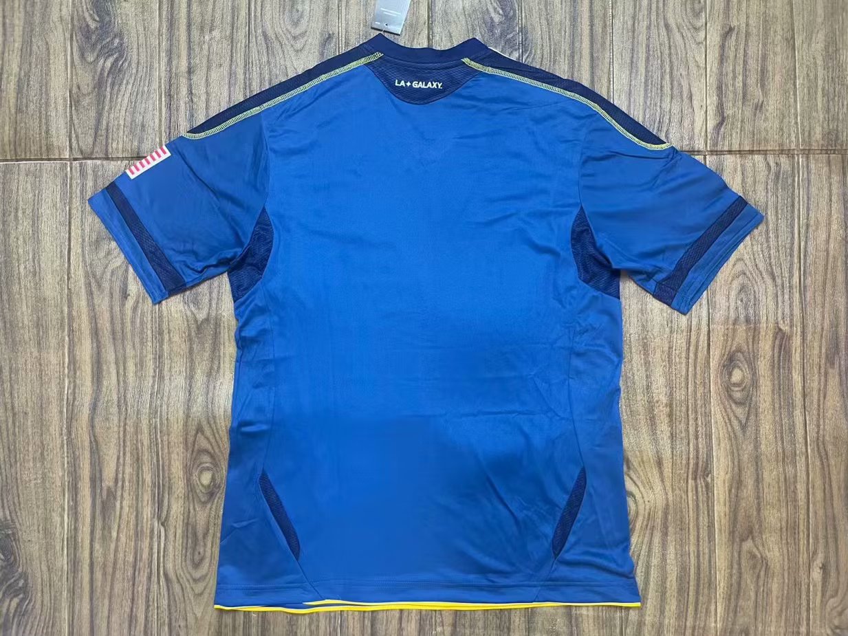 11/12 LA Galaxy Away Blue Retro Jersey Fans Version - leoleo123123
