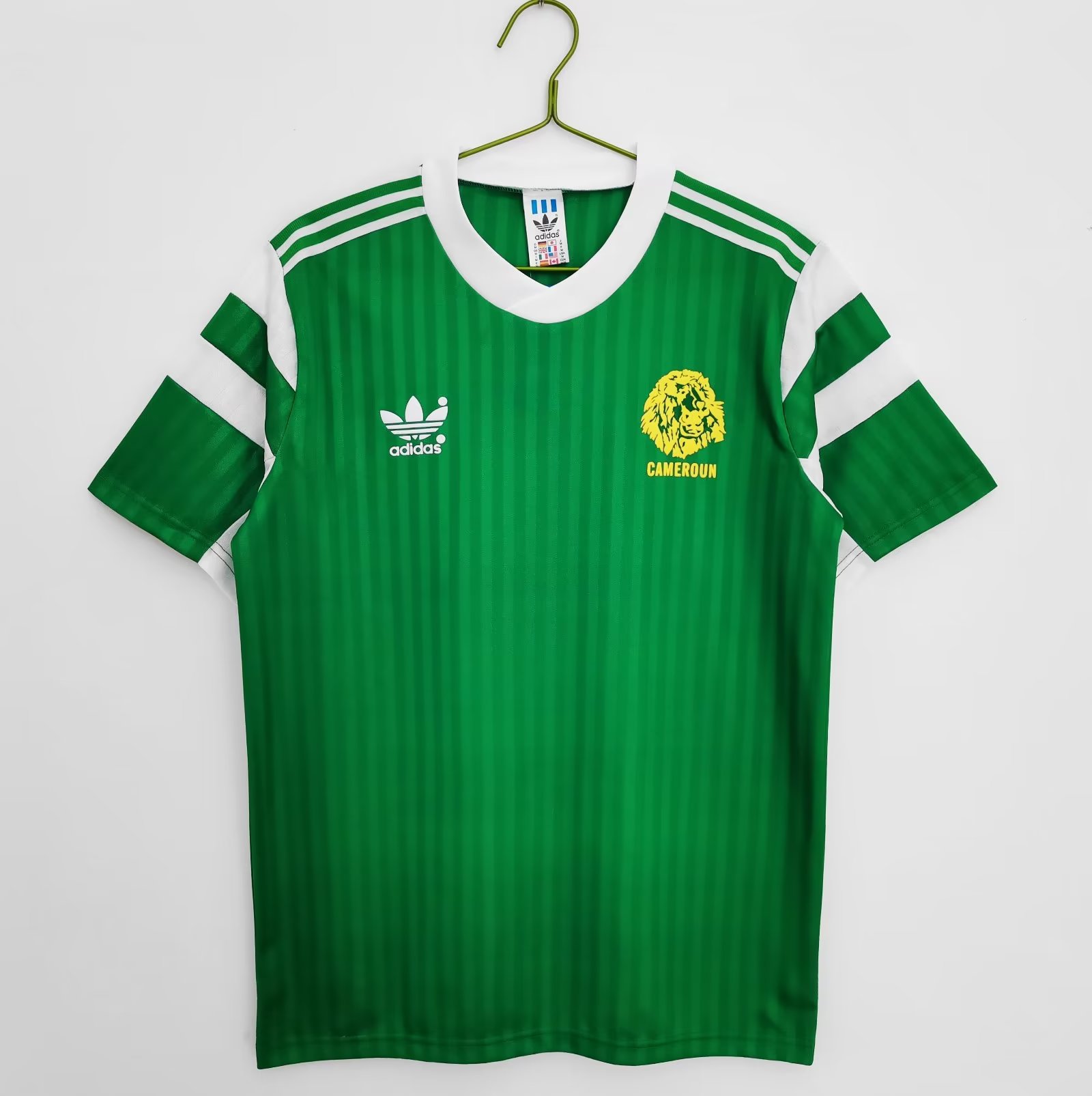 1990 Cameroon Home Jersey Fans Version 1:1 Quality - leoleo123123