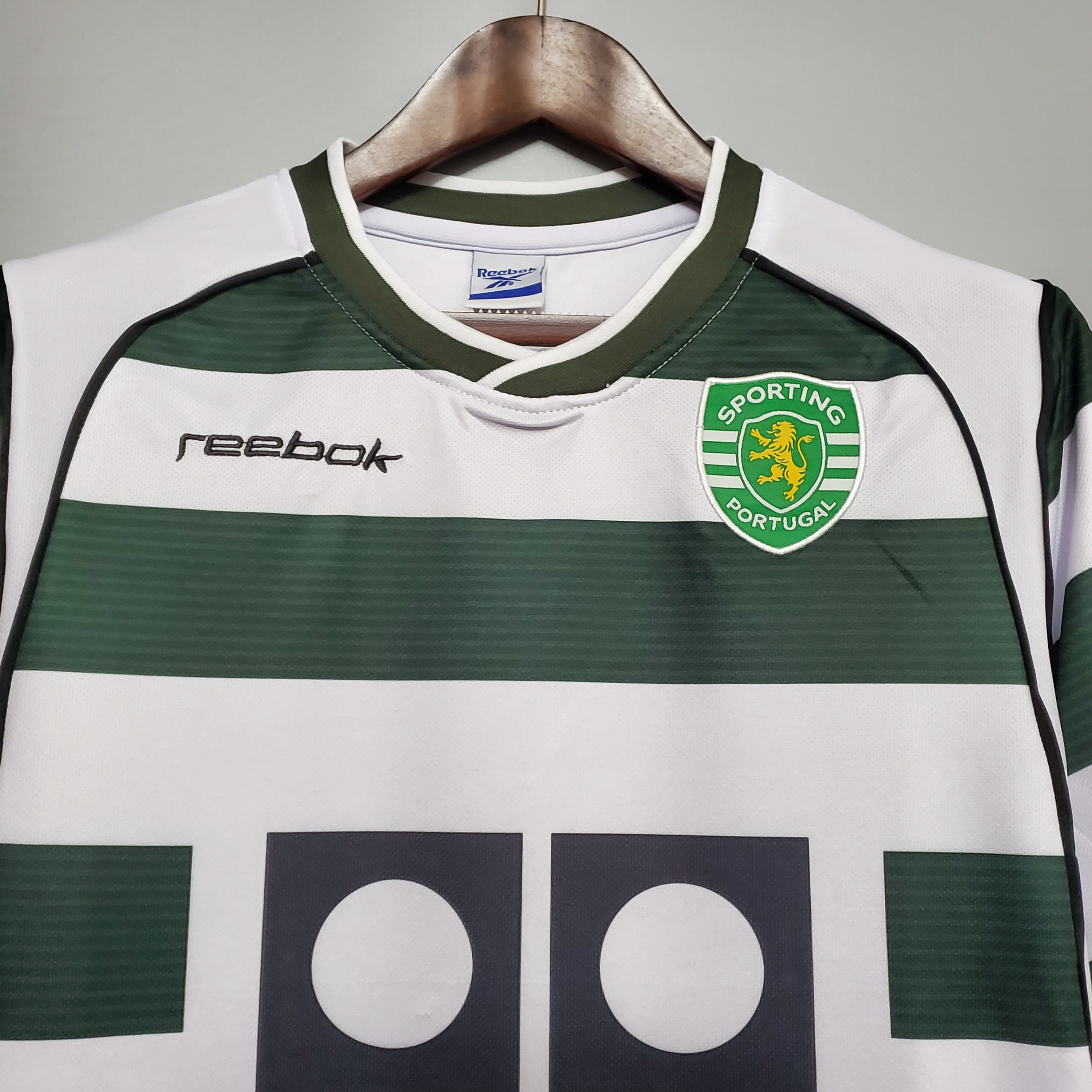 01-03 Sporting Lisbon Home Retro Jersey Thai Quality - leoleo123123