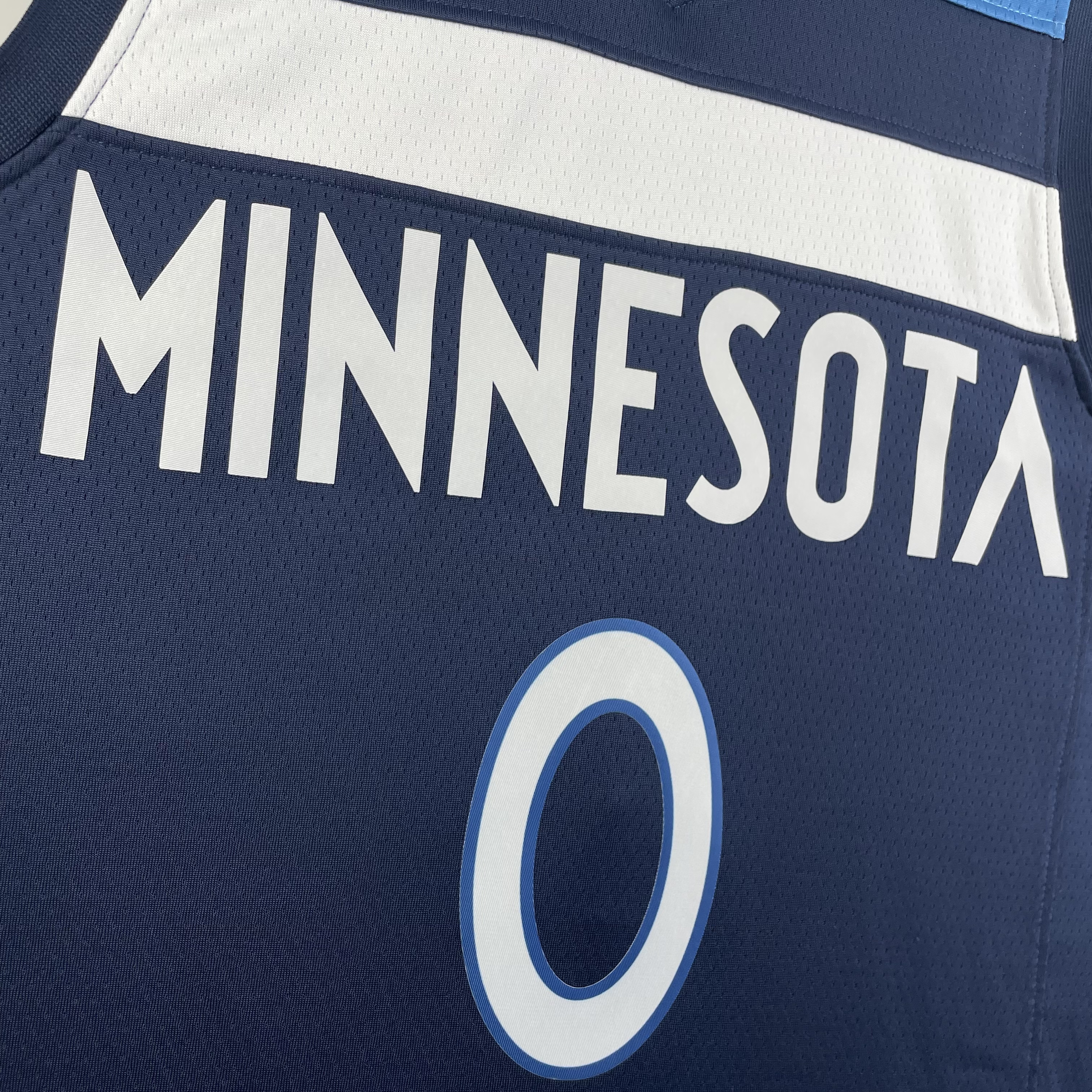 NBA Men 2023 Minnesota Timberwolves Blue #0 RUSSELL Jersey High Quality Name and Number Print - leoleo123123