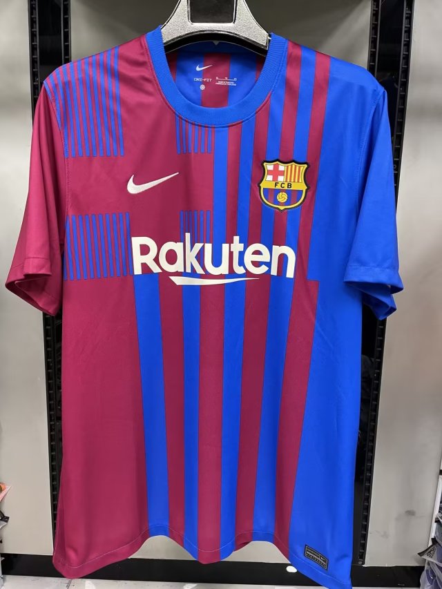 21/22 Barcelona Home Jersey 1:1 Quality Fan Version - leoleo123123
