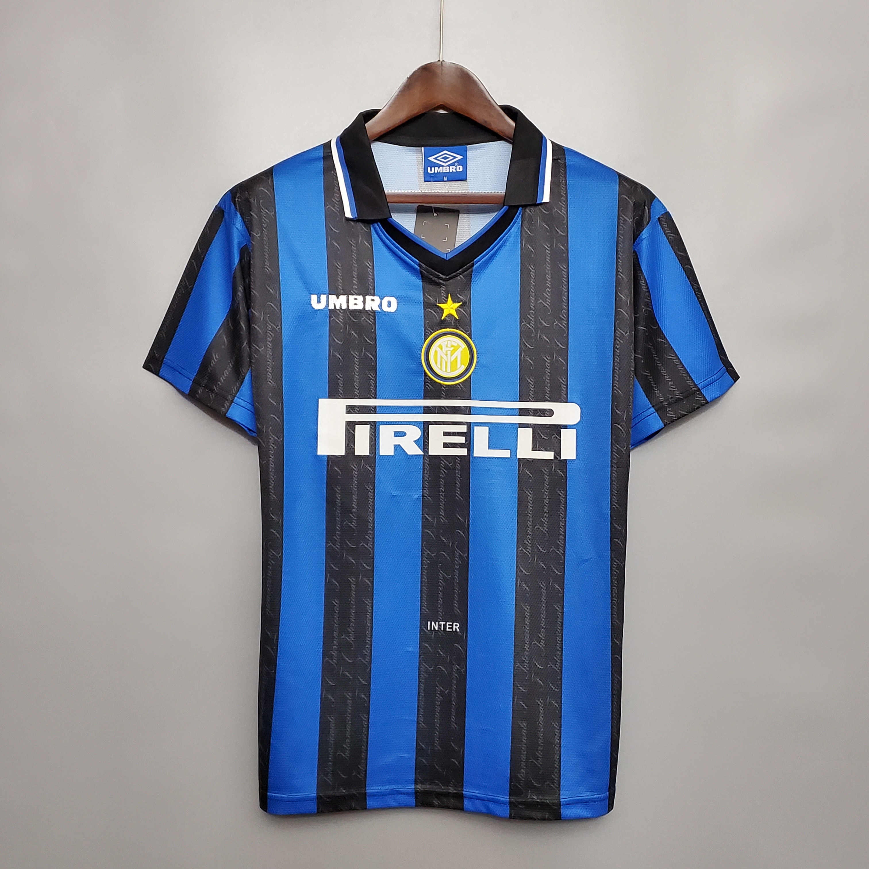 97-98 Inter Milan Home Retro Jersye - leoleo123123