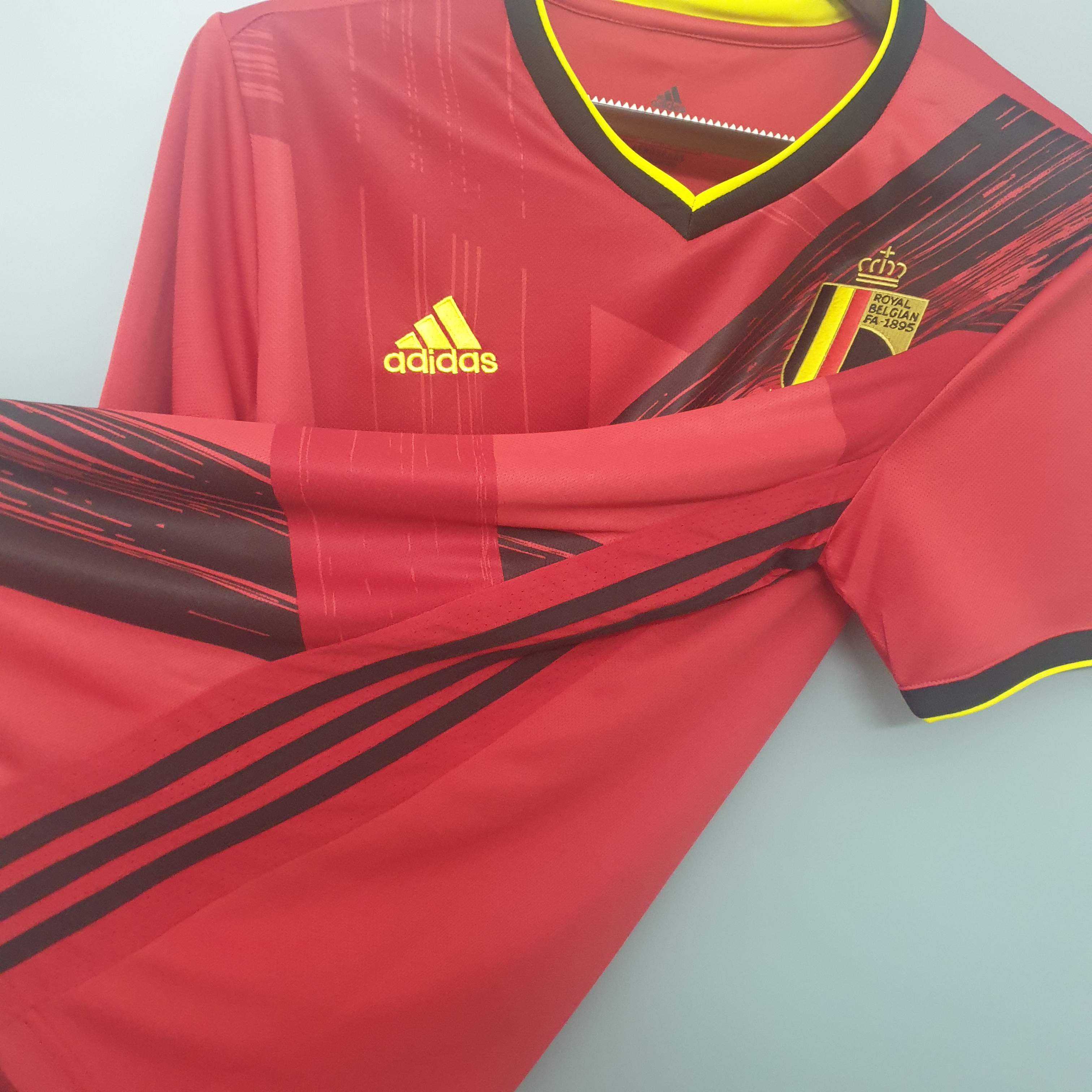 2020 Belgium Home Soccer Jersey Fans Version 1:1 Quality - leoleo123123
