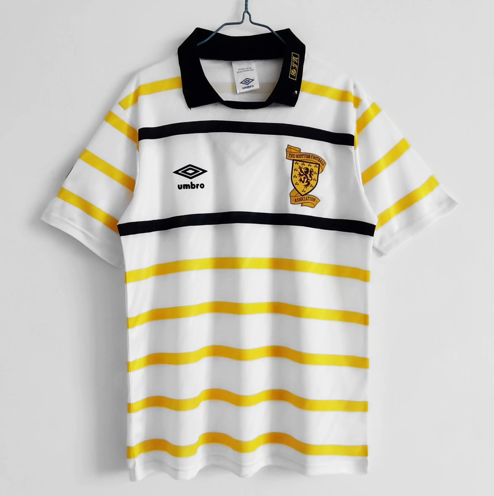 88-91 Scotland Away Retro Jersey - leoleo123123