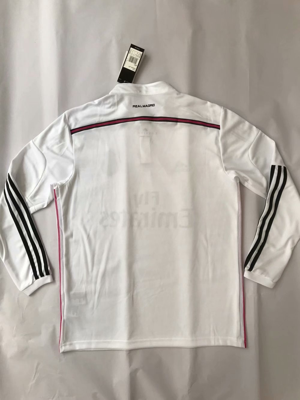 14-15 Real Madrid Home Retro Jersey Long Sleeve - leoleo123123