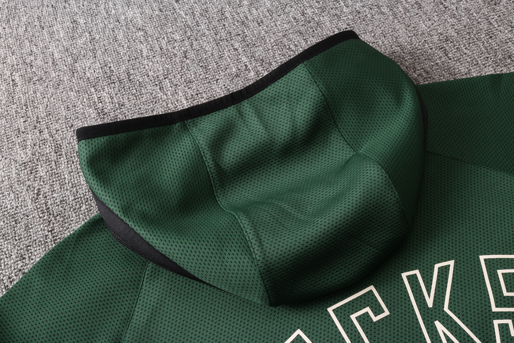 NBA Milwaukee Bucks Green with Cap Jacket Tracksuit High Quality - leoleo123123