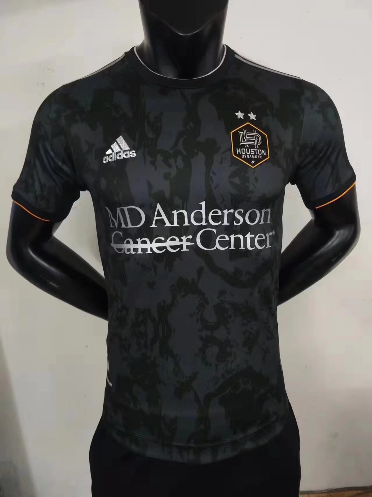 22/23 Houston Dynamo Black Jersey Player Version - leoleo123123