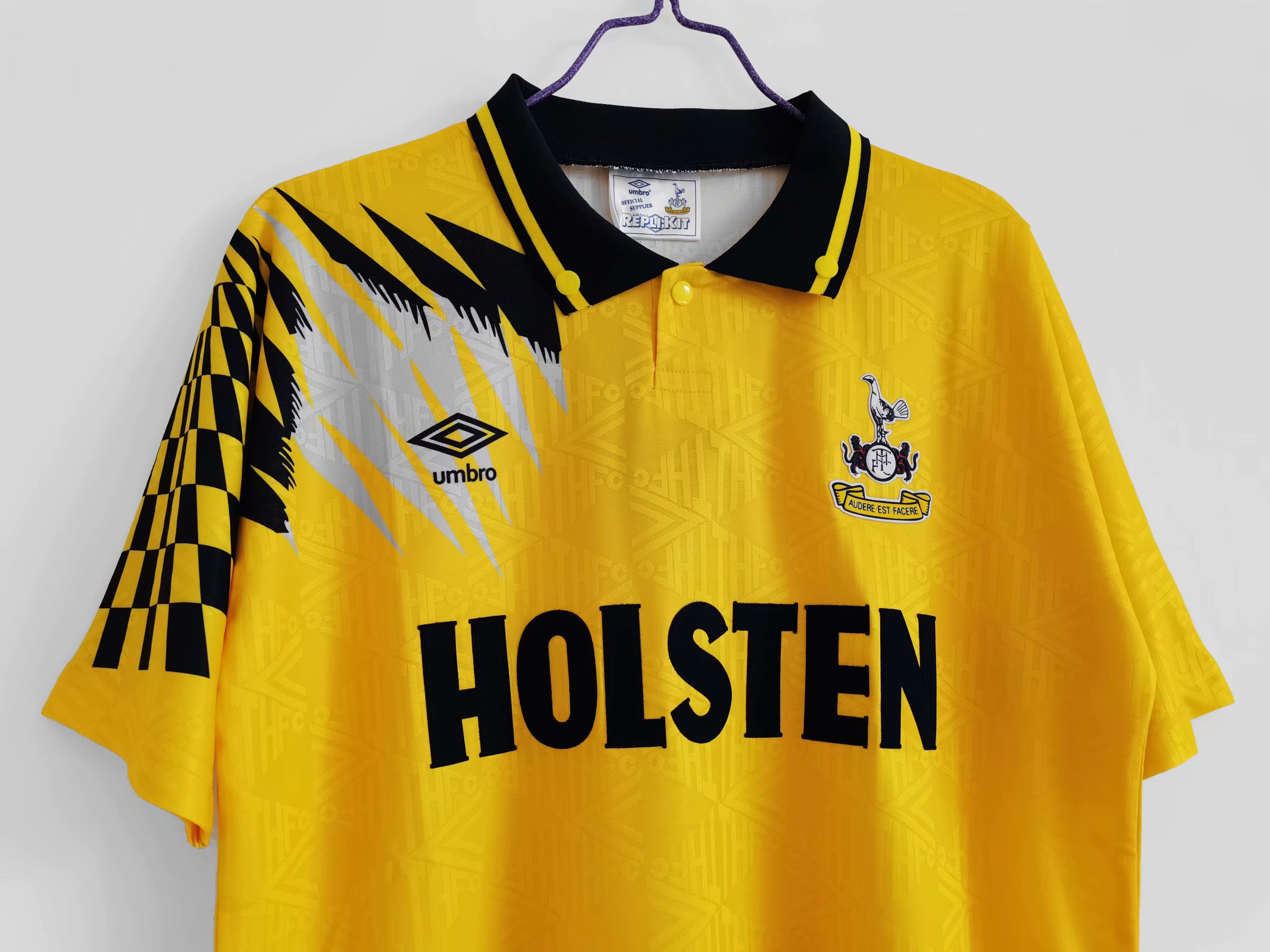 92-94 Tottenham Away Retro Jersey - leoleo123123