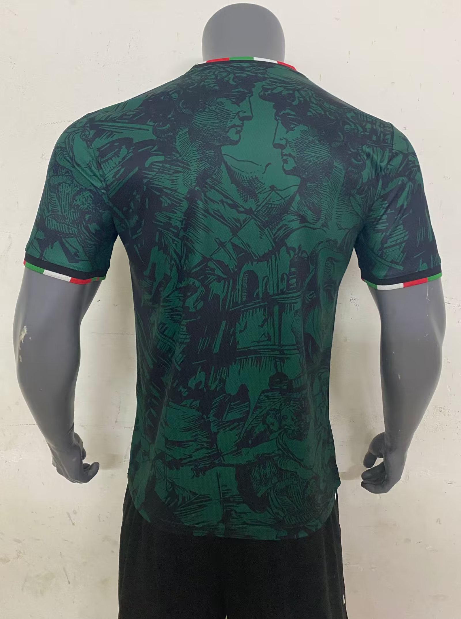 23/24 Italy Green Soccer Jersey Fans Version 1:1 Quality - leoleo123123