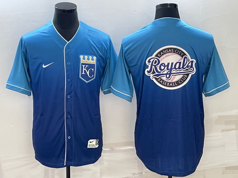 Kansas City Royals Blue Nike Navy Jersey - leoleo123123