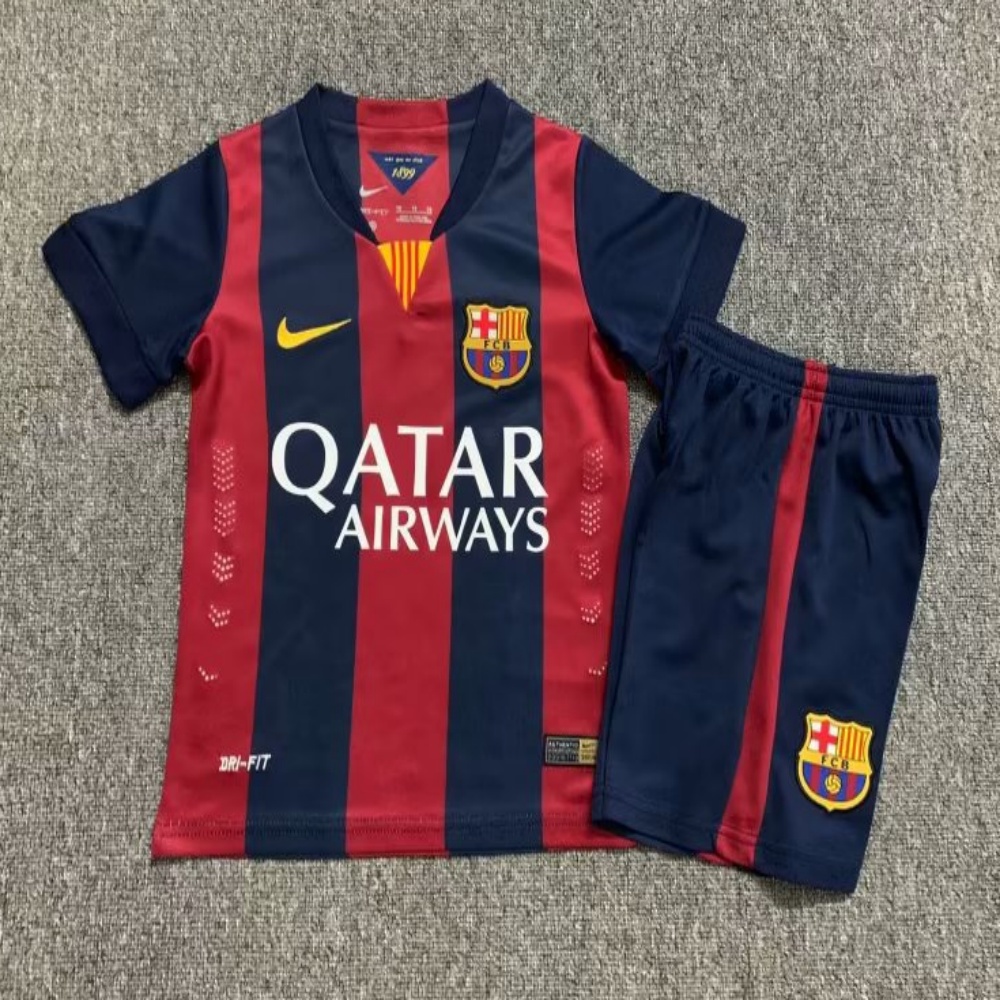 14/15 Barcelona Home Retro Kids Jersey - leoleo123123