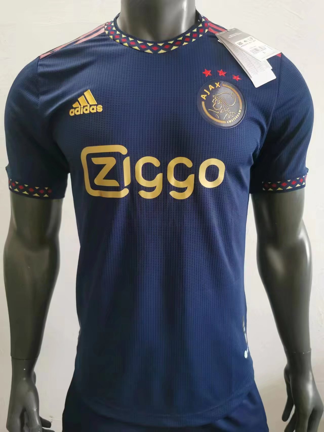 22/23 Ajax Away Player Version Soccer Jersey 1:1 Quality - leoleo123123