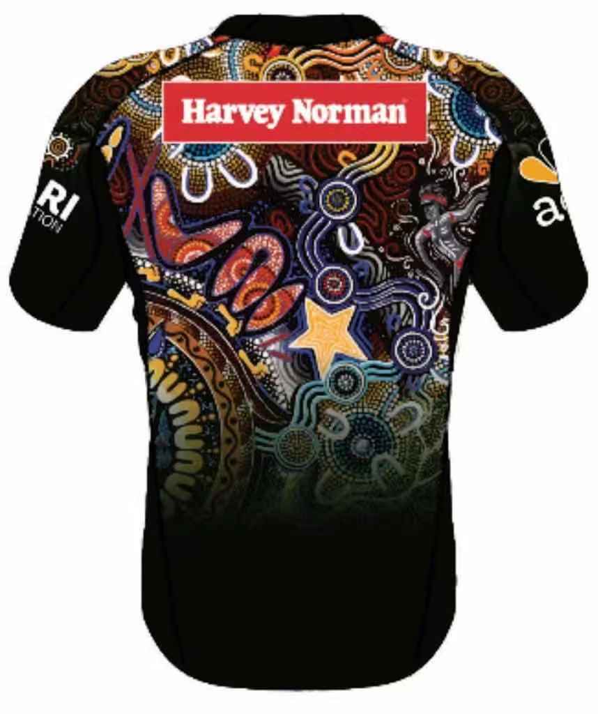Rugby Season 2021 Indigneous All Stars Camouflage Rugby Jersey High Quality - leoleo123123