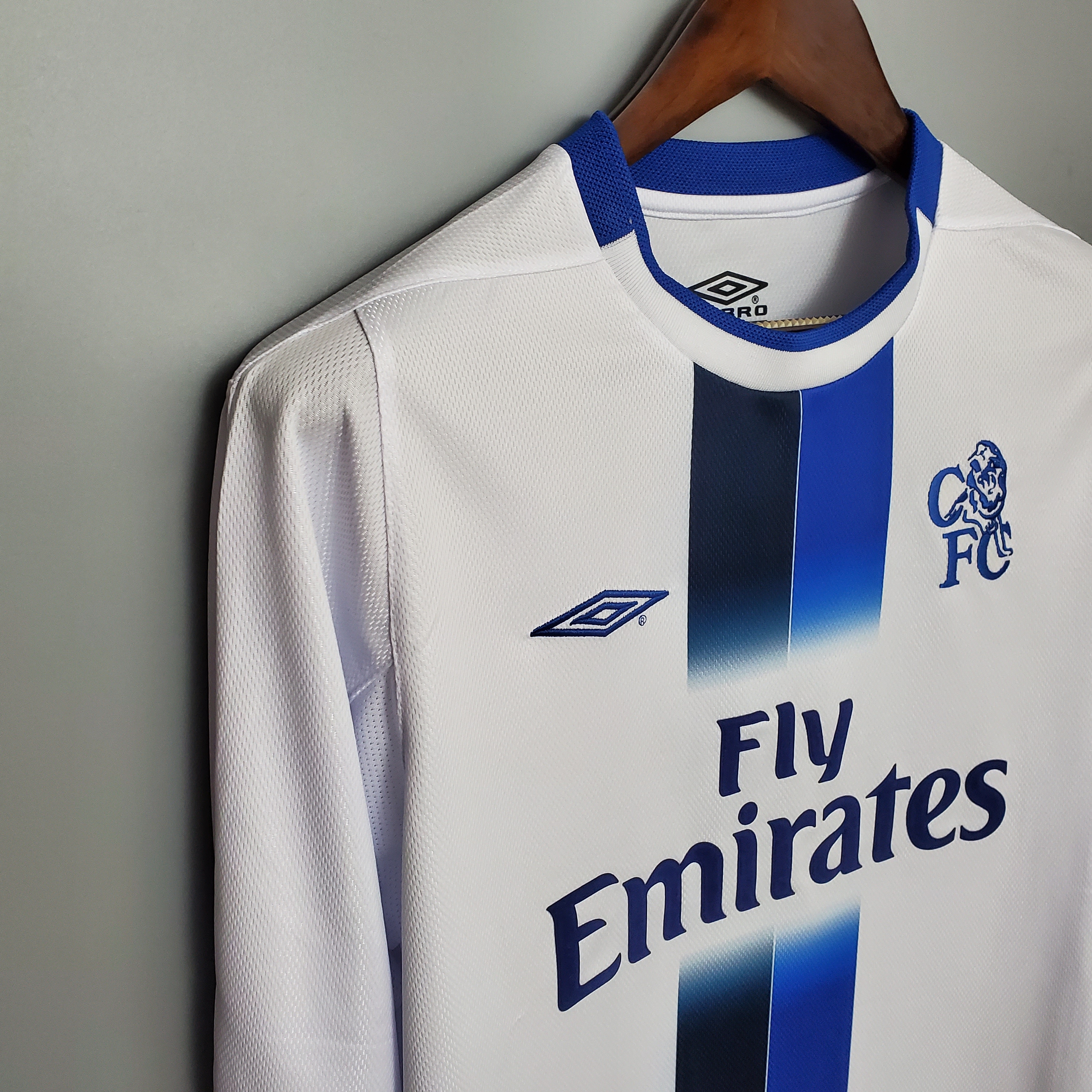 03-05 Chelsea Away Retro Jersey Long Sleeve - leoleo123123