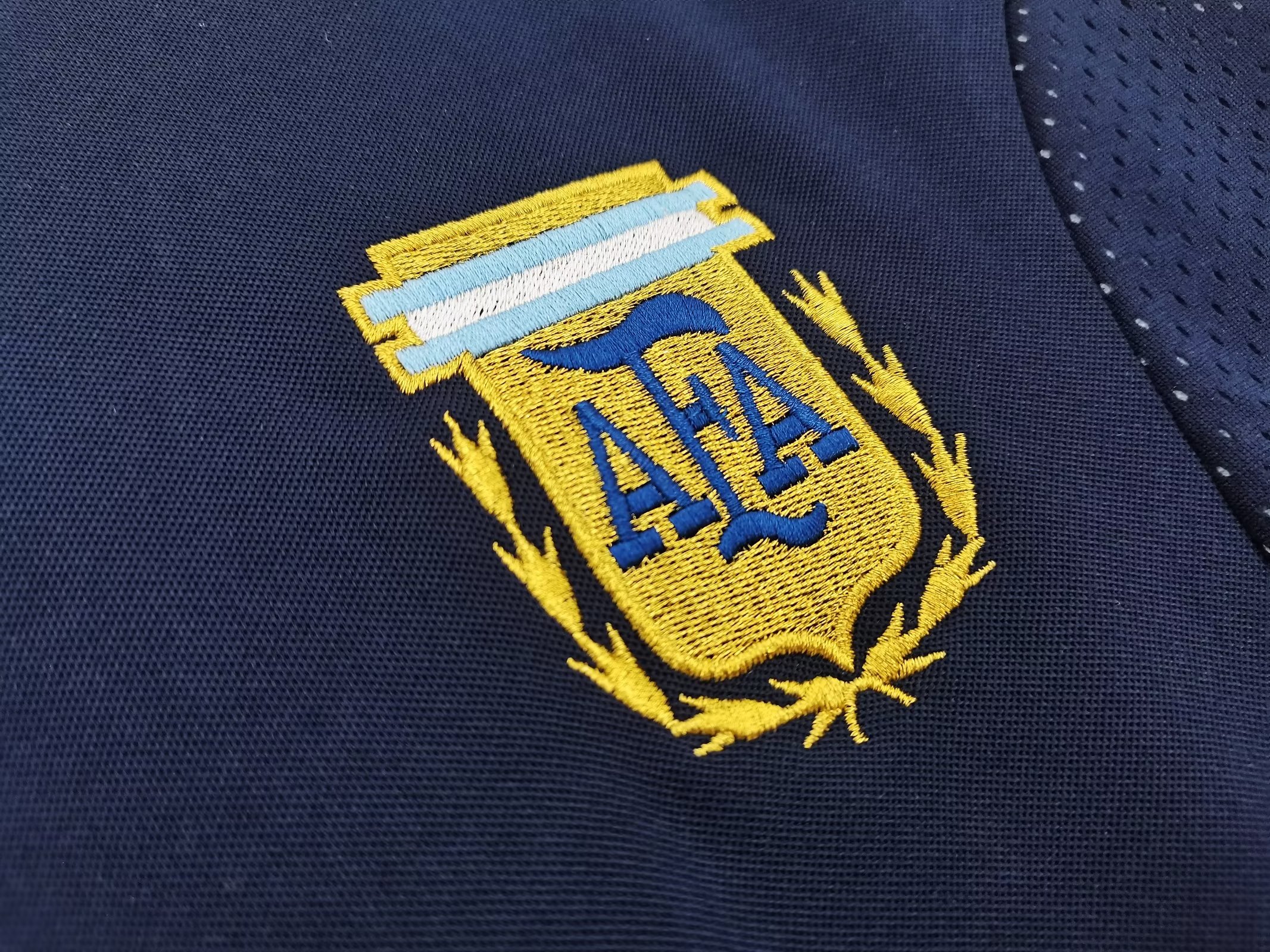 2002 Argentina Away Retro Jersey Fans Version - leoleo123123