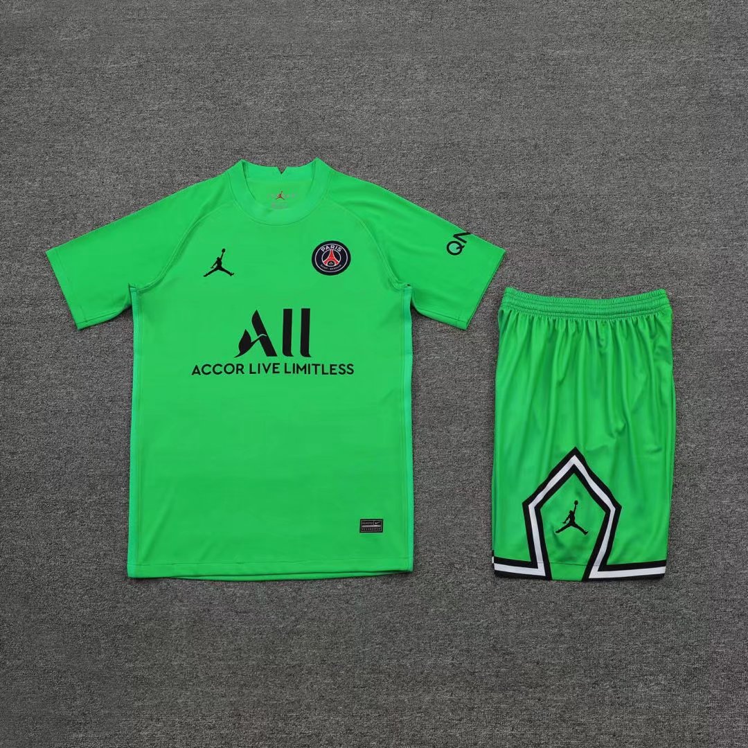 21/22 PSG Green Goalkeeper Jersey - leoleo123123