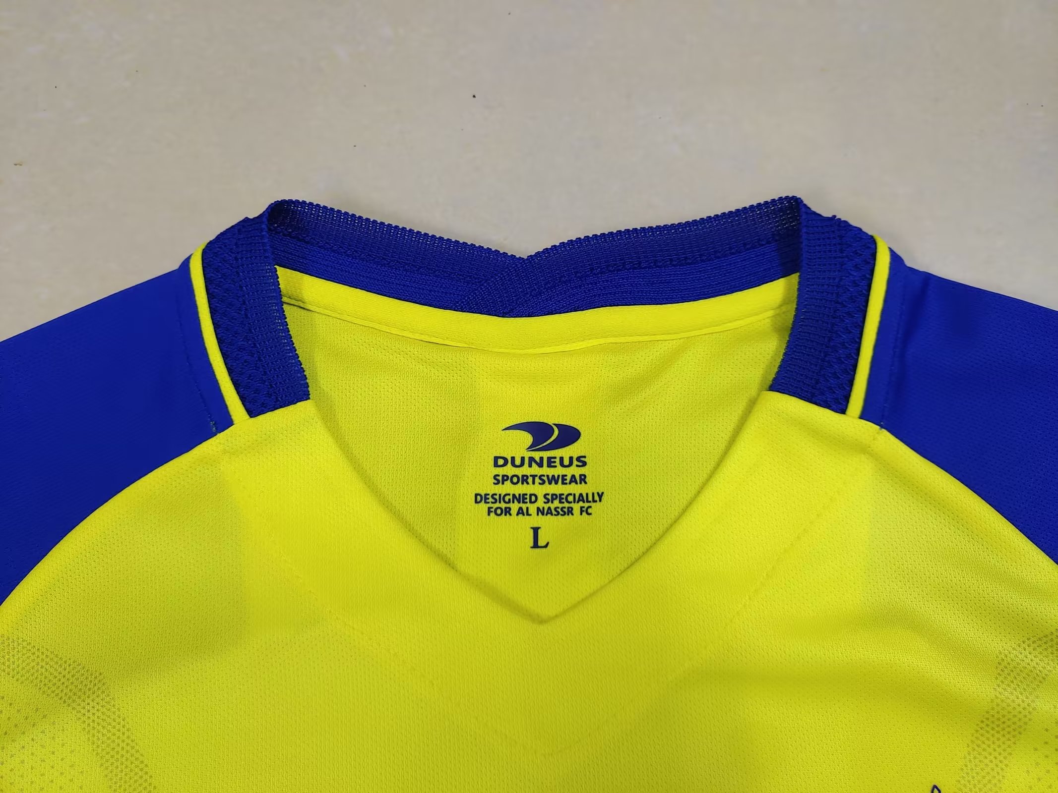 22/23 Al Nassr Home Soccer Jersey Final Version 1:1 Quality - leoleo123123