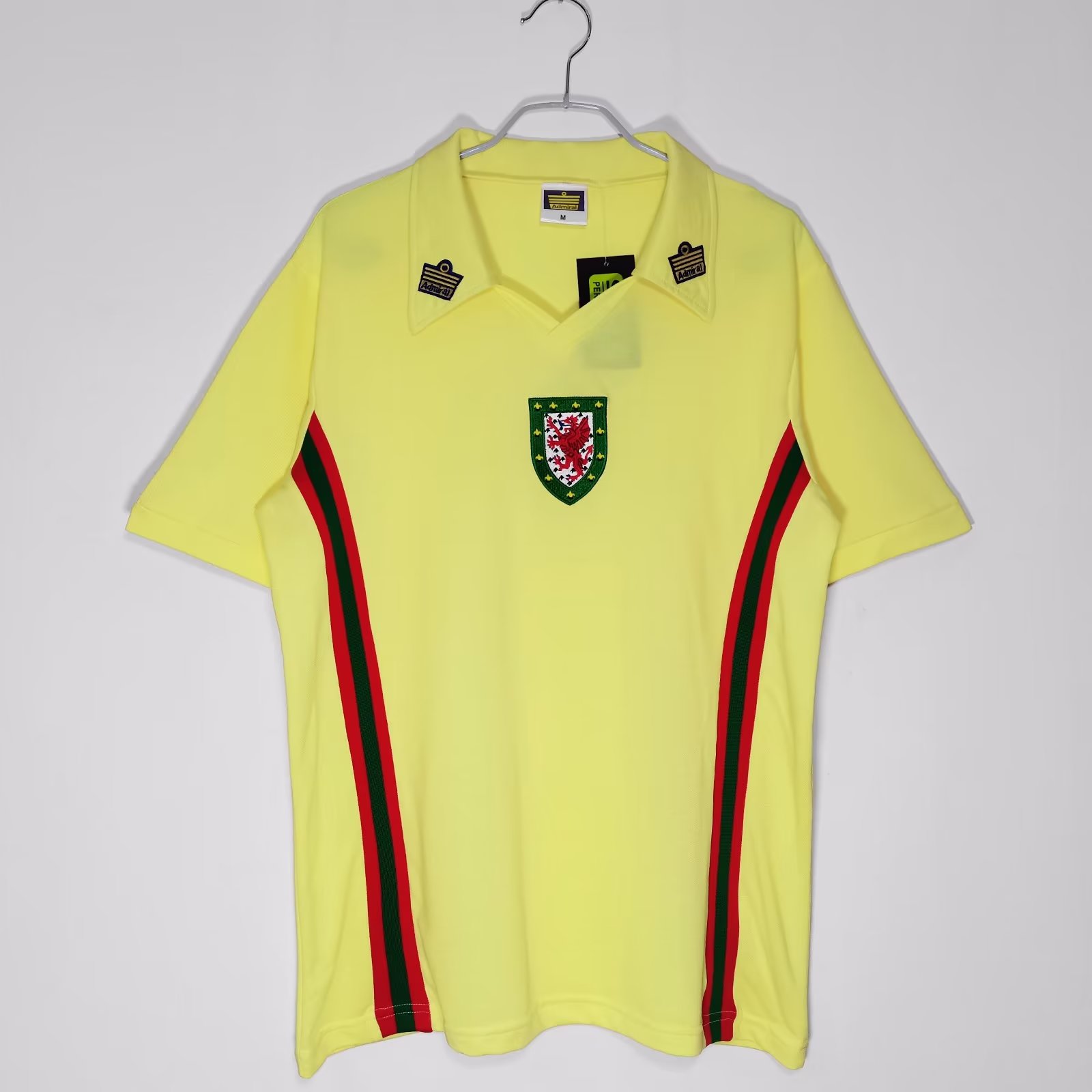 76/79 Welsh Away Retro Jersey Fans Version - leoleo123123
