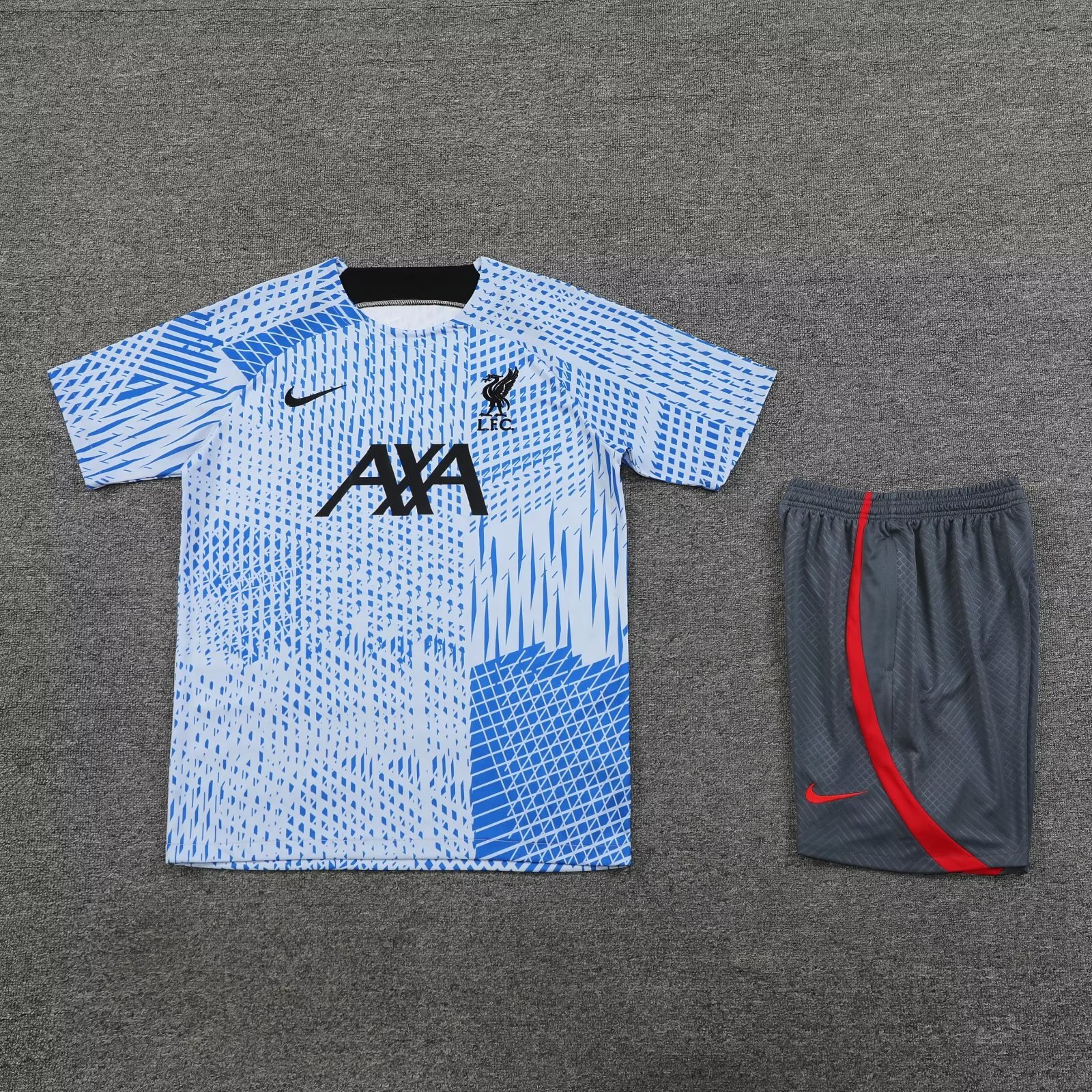 23/24 Liverpool Training Set-Blue Training Tracksuit - leoleo123123