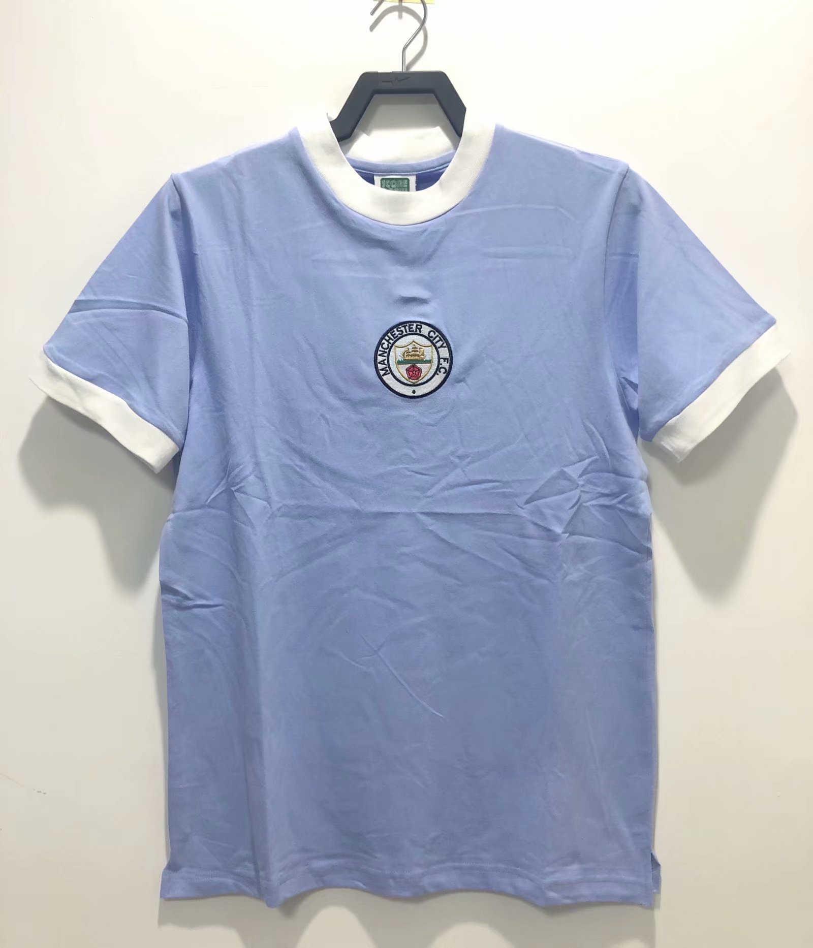 1972 Man City Home Retro Jersey - leoleo123123