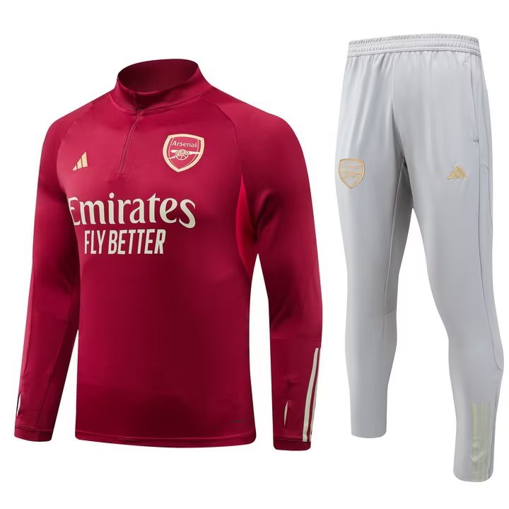 23/24 Arsenal Red Sweater Tracksuit Thai Quality - leoleo123123