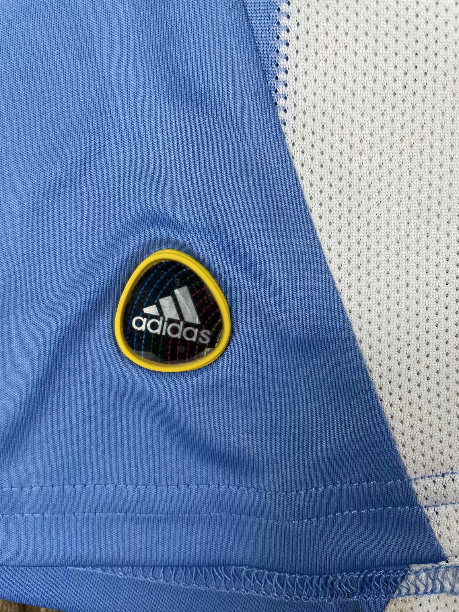 2010 Argentina Home Retro Jersey Fans Version - leoleo123123