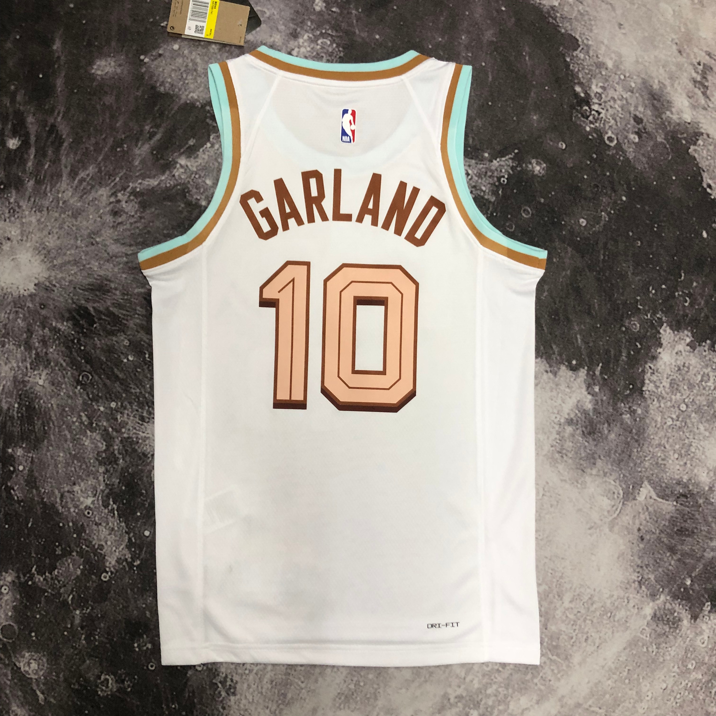NBA Season 2023 Men Cleveland Cavaliers White #10 GARLAND Jersey High Quality Name and Number Print - leoleo123123