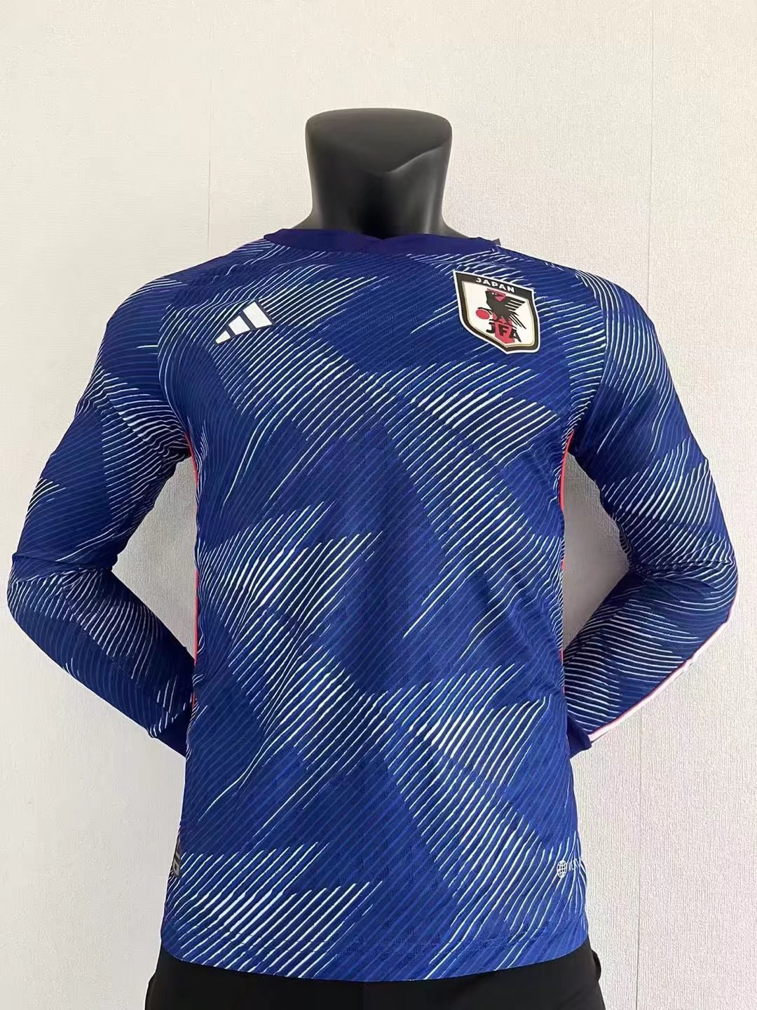 22/23 Japan Home World Cup Jersey Long Sleeve Player Version 1:1 Quaility - leoleo123123
