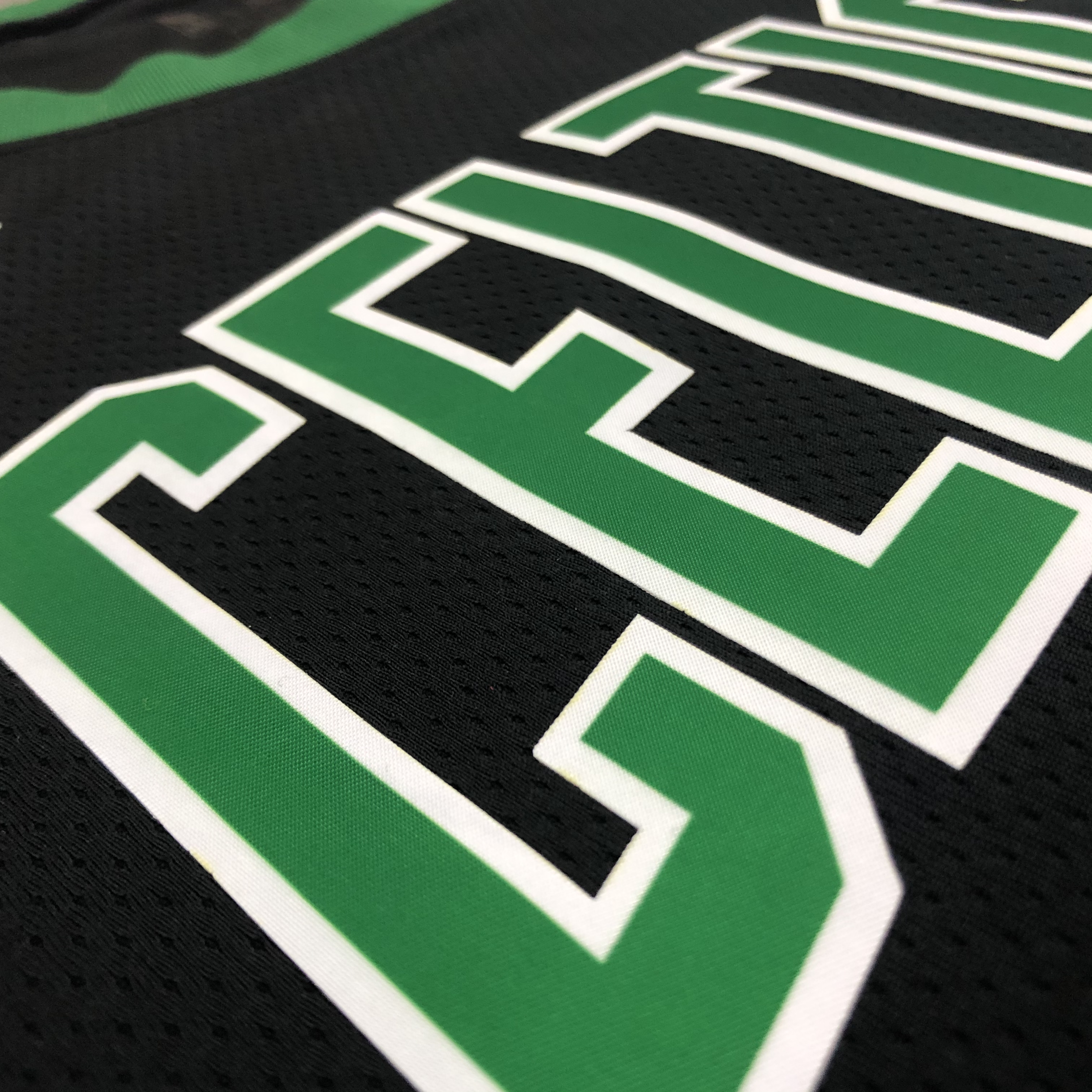 NBA Season 2021 Boston Celtics Black with Green Name #7 BROWN Jersey High Quality Name and Number Print - leoleo123123