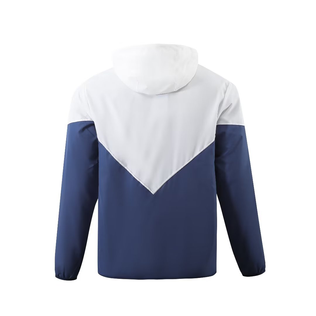 23/24 Real Madrid Blue Windbreaker Jacket 1:1 Quality - leoleo123123