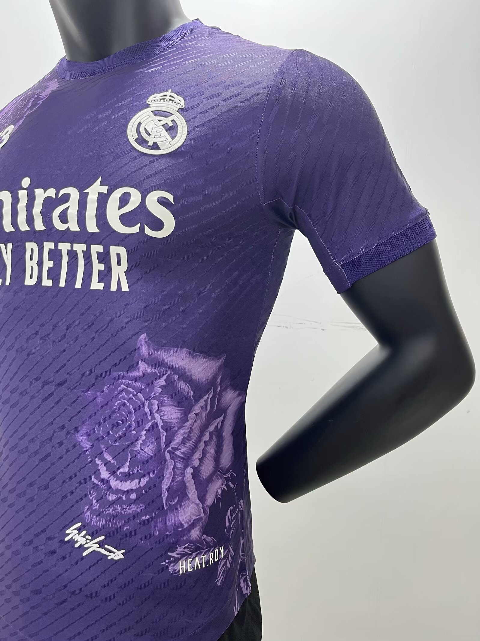 23/24 Real Madrid Y-3 purple Jersey Player Version 1:1 Quality xiongyinig - leoleo123123