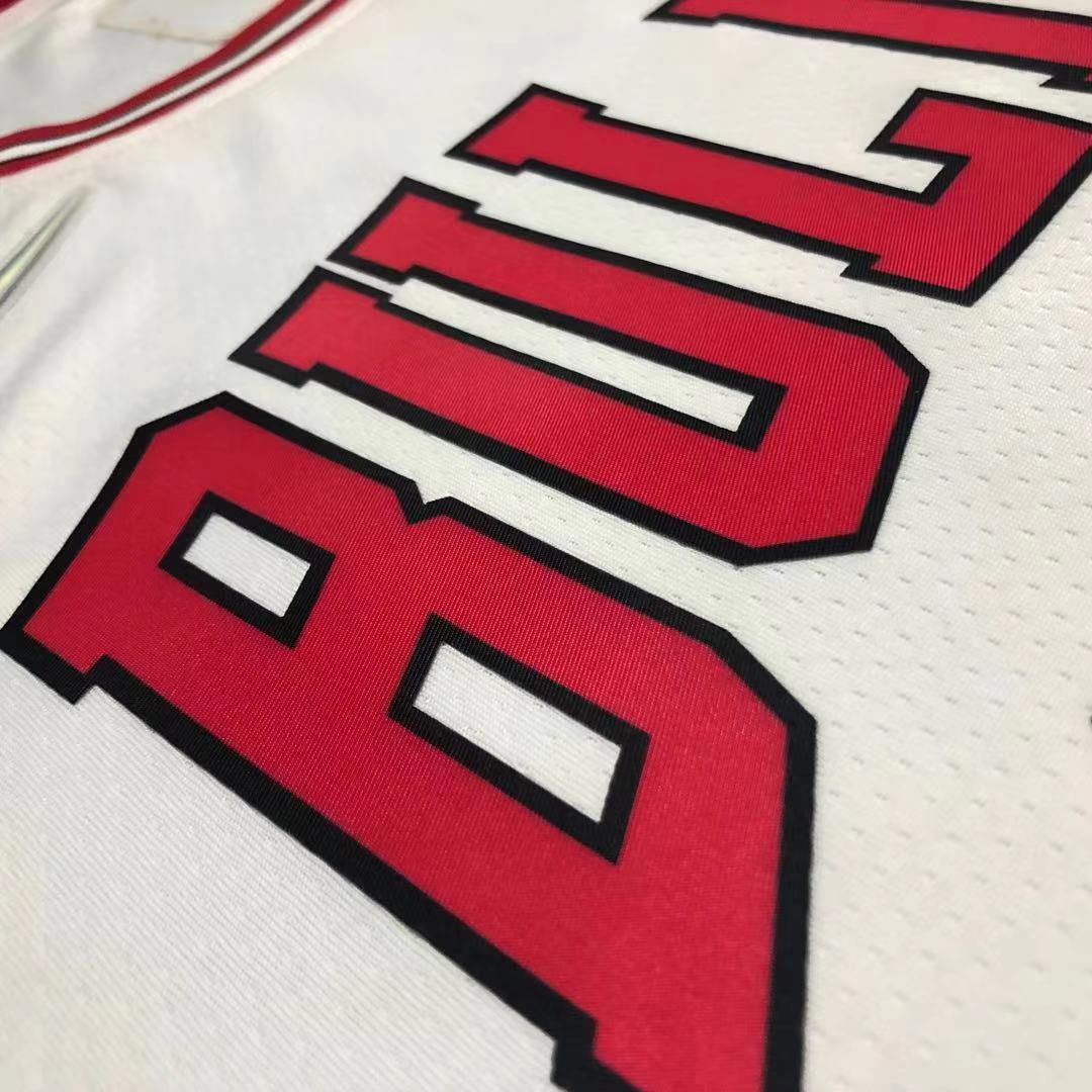 NBA Men 75th Anniversary Chicago Bulls White #1 ROSE Jersey High Quality Name and Number Print - leoleo123123