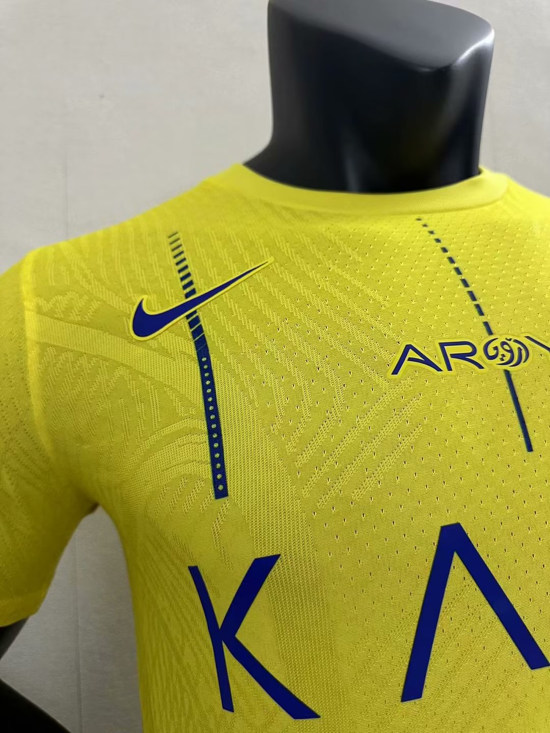 23/24 Al Nassr Home Player Version Soccer Jersey - leoleo123123