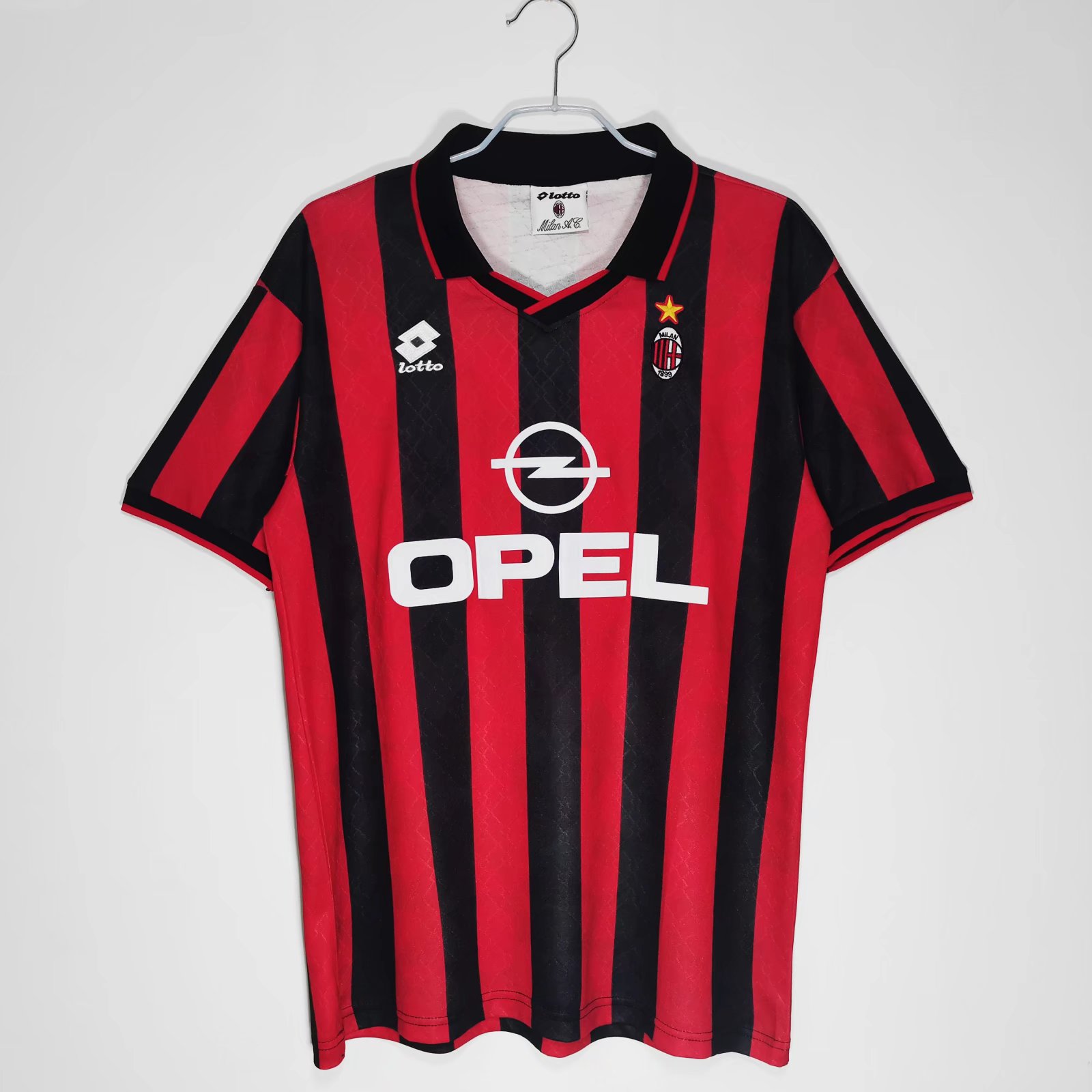 95/96 AC Milan Home Retro Jersey - leoleo123123
