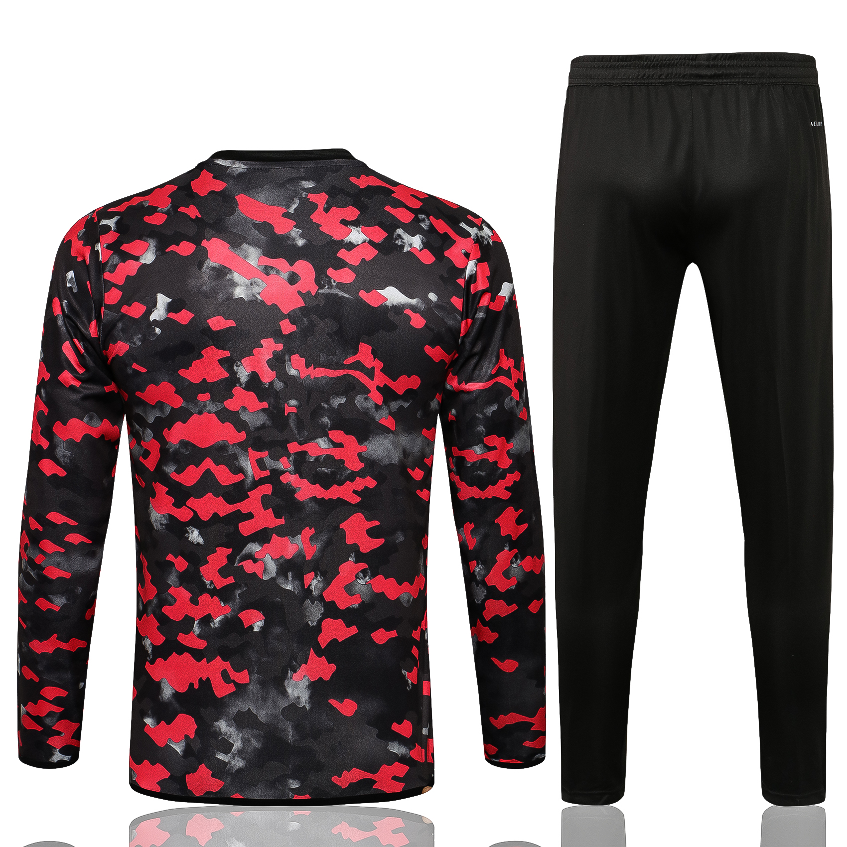 21-22 Arsenal Black and Red Sweater Tracksuit Thai Quality - leoleo123123
