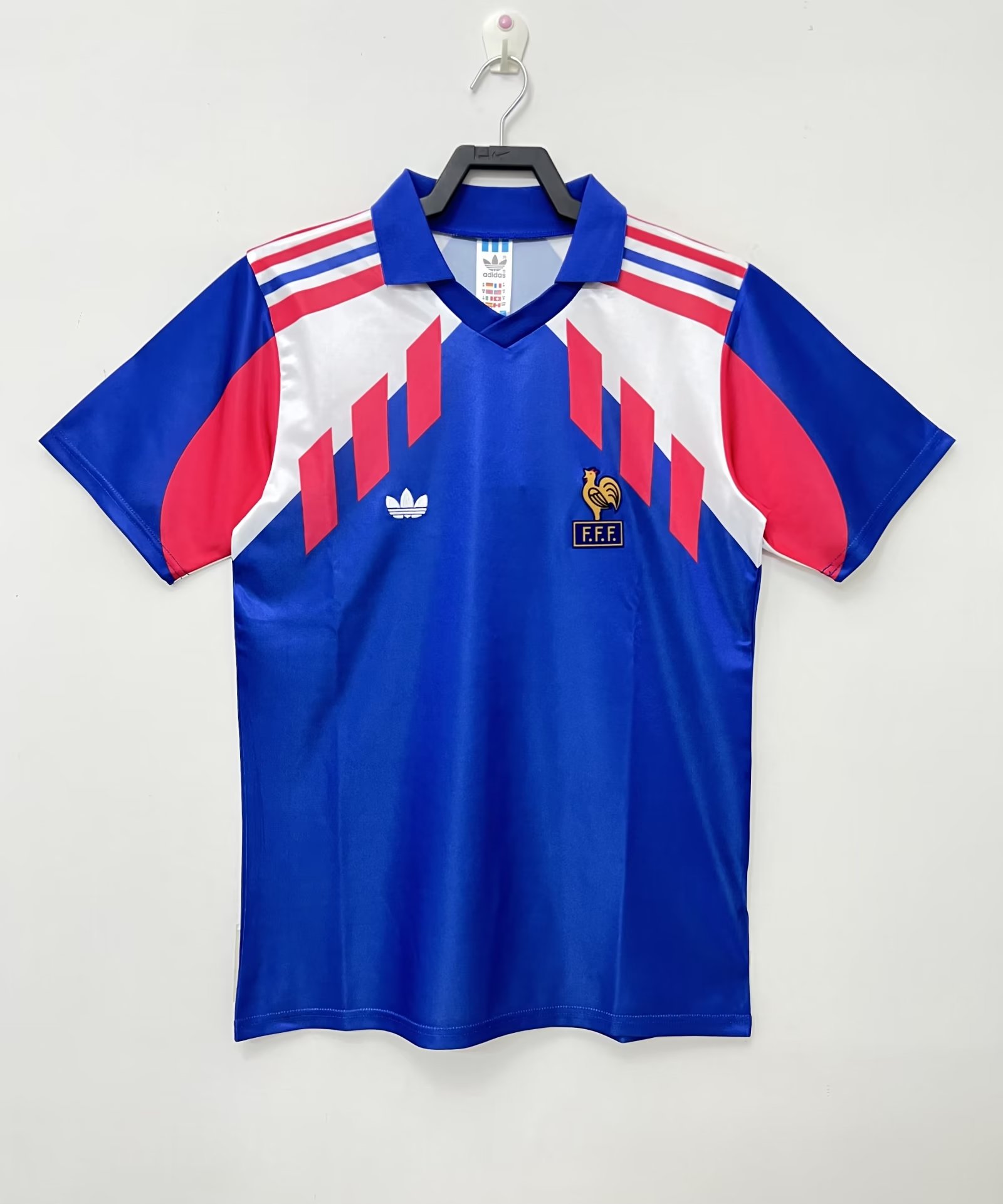 1990 France Home Retro Jersey - leoleo123123
