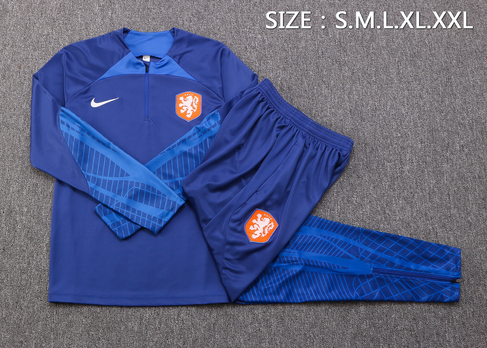 22-23 Holland Blue Sweater Tracksuit Thai Quality - leoleo123123