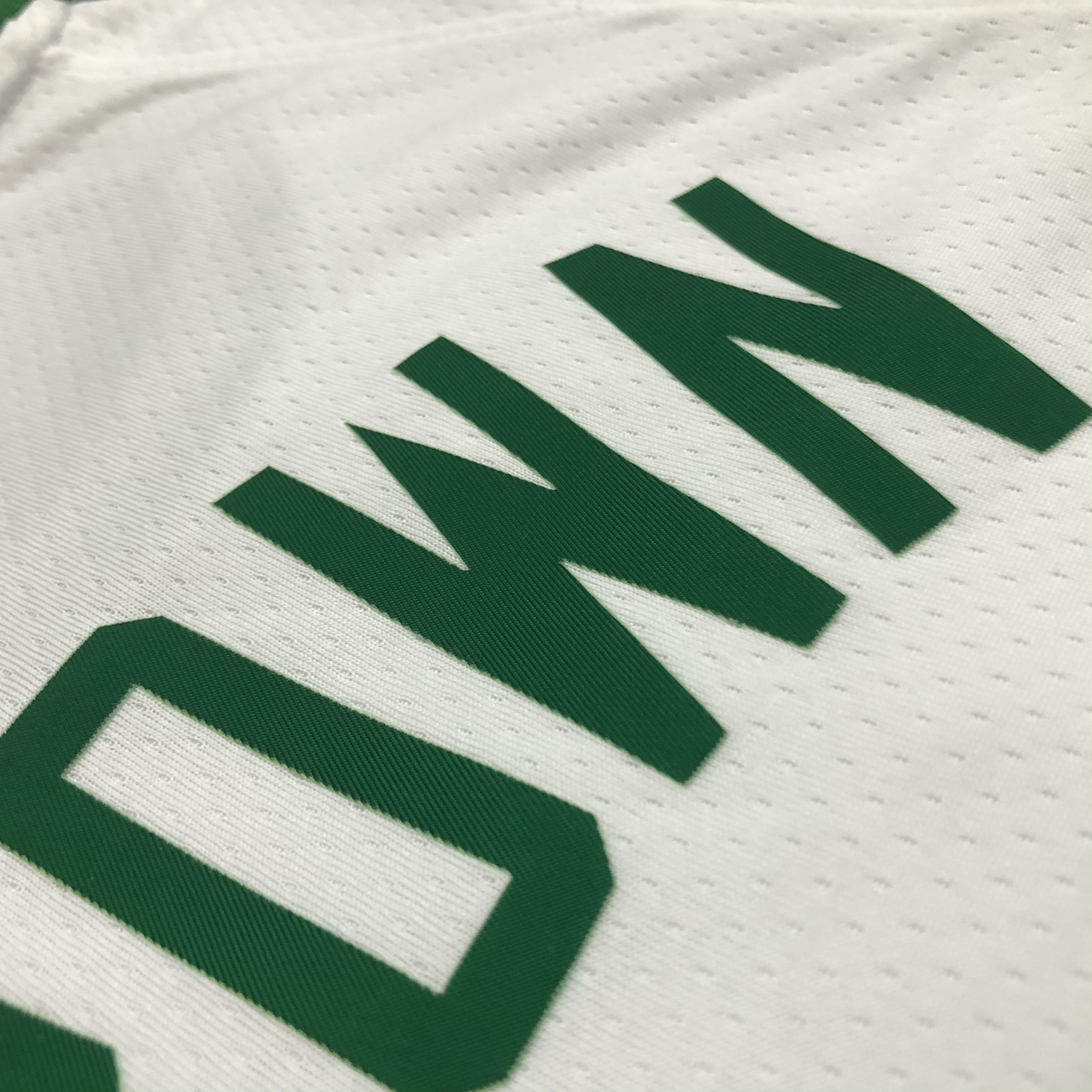 NBA 75th Anniversary Boston Celtics Retro White #7 BROWN Jersey High Quality Name and Number Print - leoleo123123